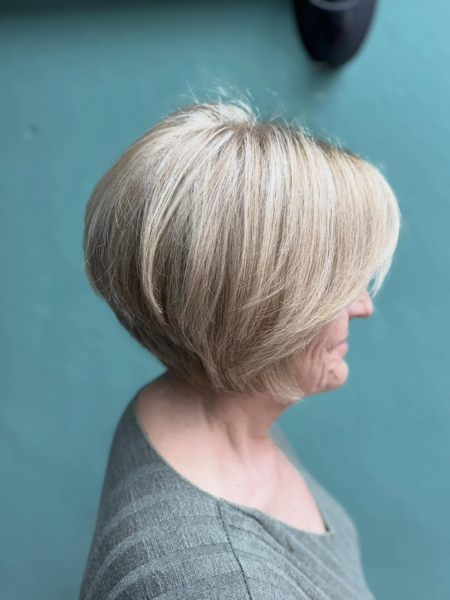 stylish summer haircuts for women over 60 2026 Soft Layered Bob With Natural Volume
