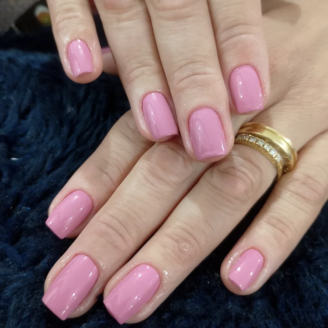 summer manicure color ideas 2026 Glossy Ballet Pink Nails That Never Go Out Of Style