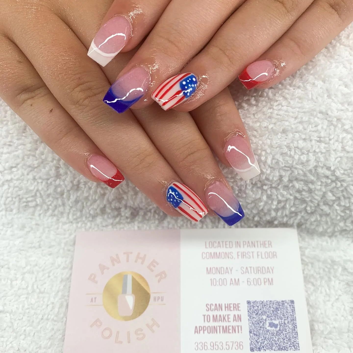 usa nails 2026 Classic Americana French Tips With A Modern Twist