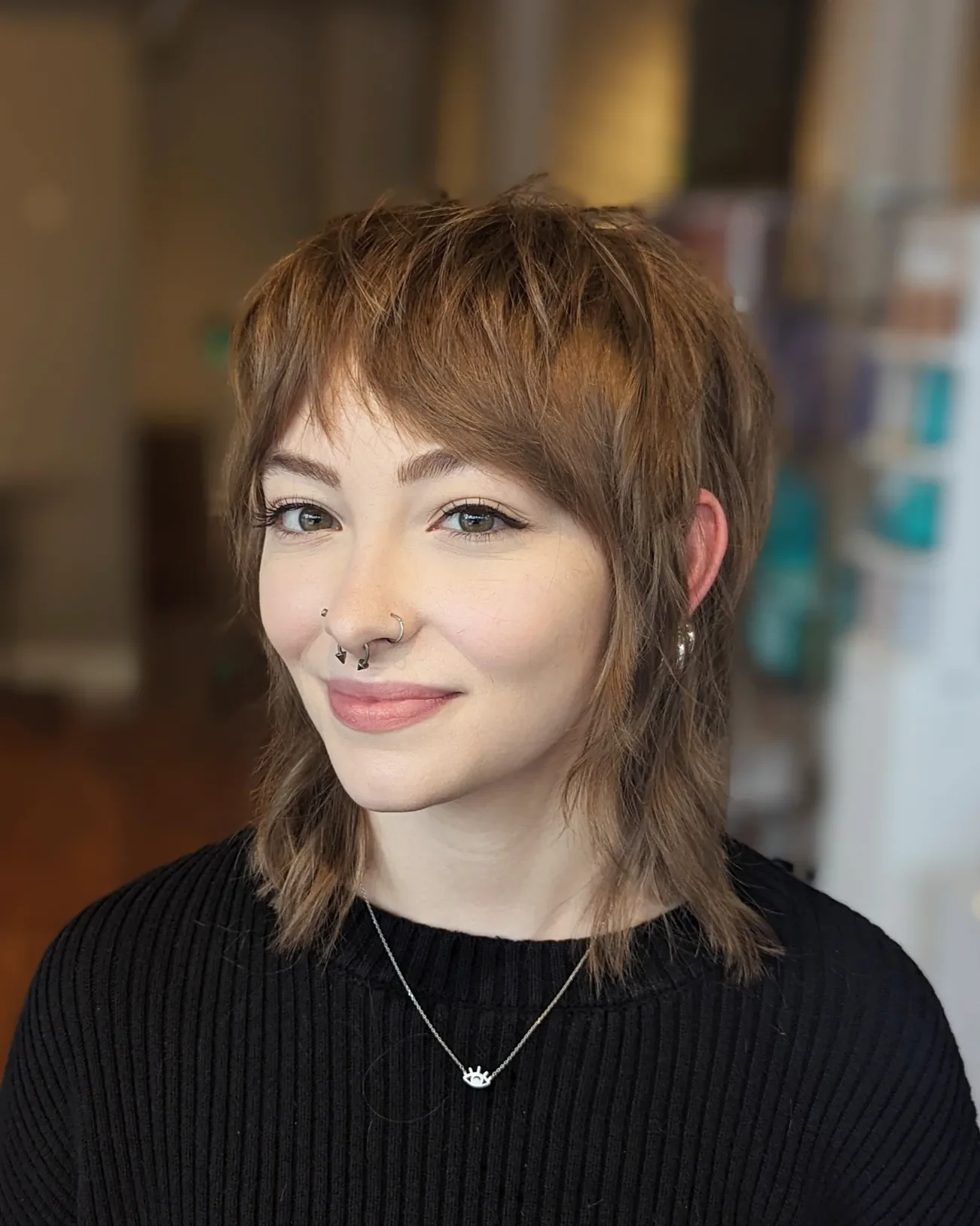 edgy summer shag hairstyle 2026 Soft Pixie Wolf Shag With Airy Texture
