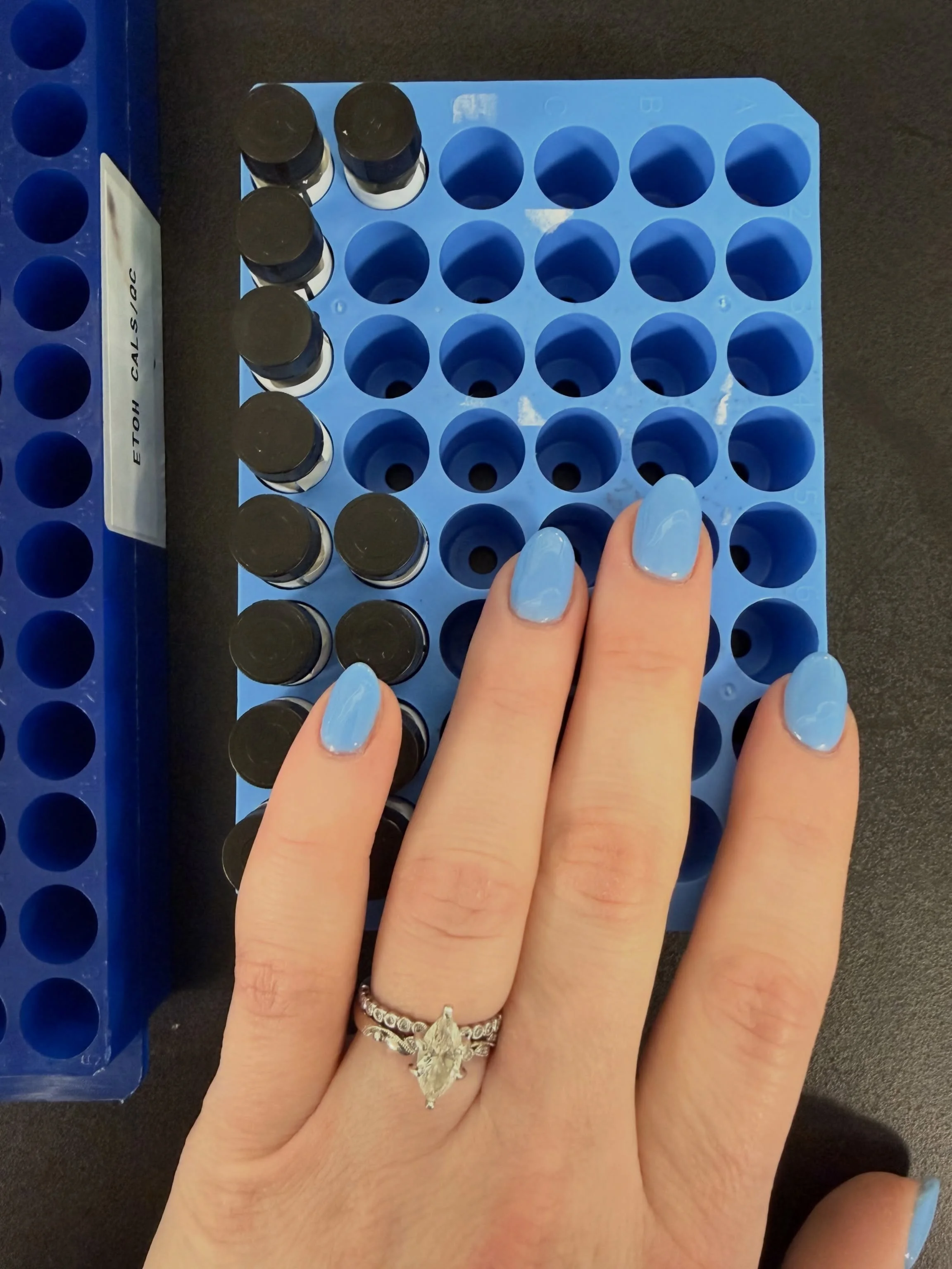 June Nail Colors Ideas 2026 - Summer Trends 2026 Powder Blue Almond Nails For Quiet Summer Mornings