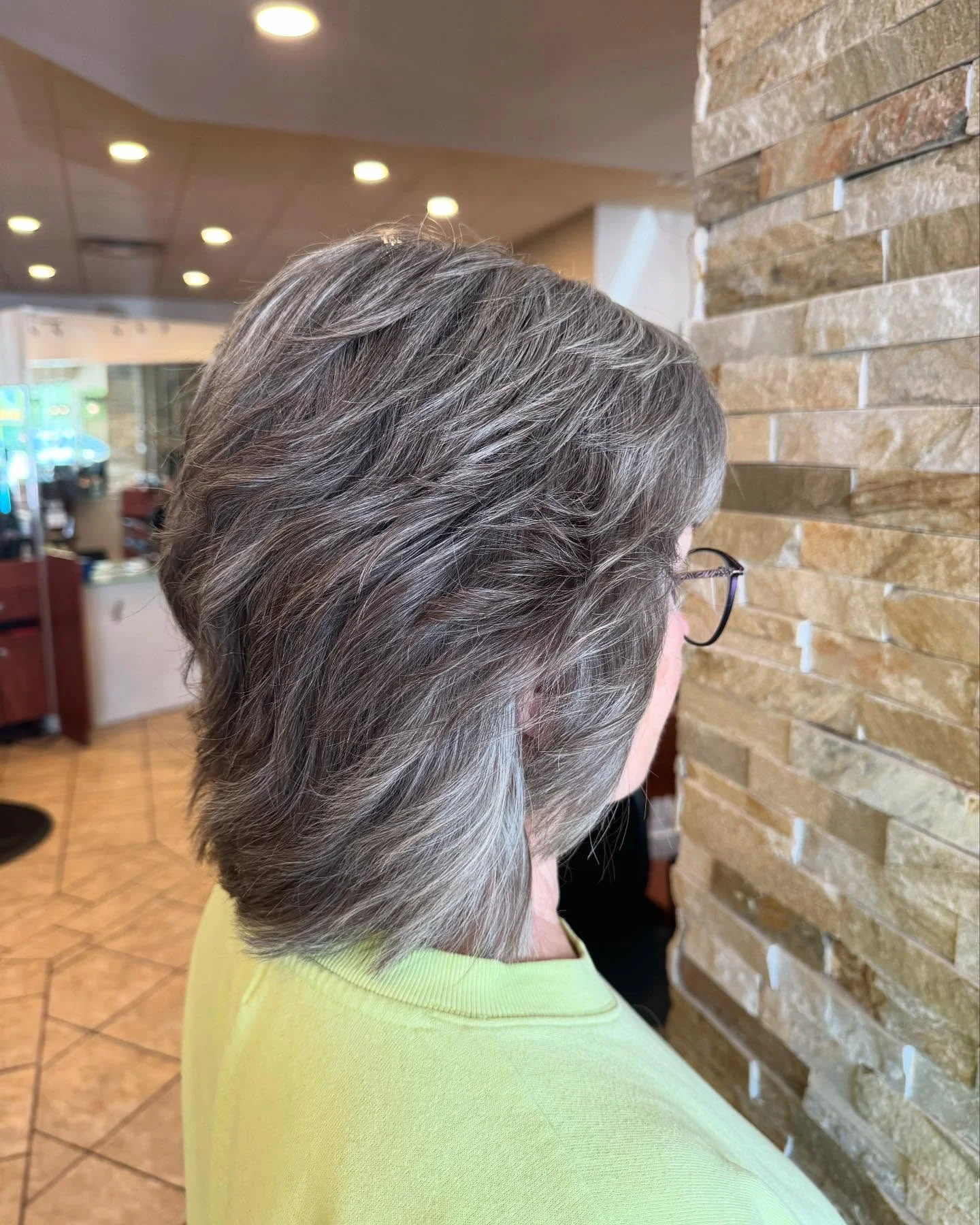 stylish summer haircuts for women over 60 2026 Soft Layered Shag With Natural Lift And Glasses-Friendly Shape