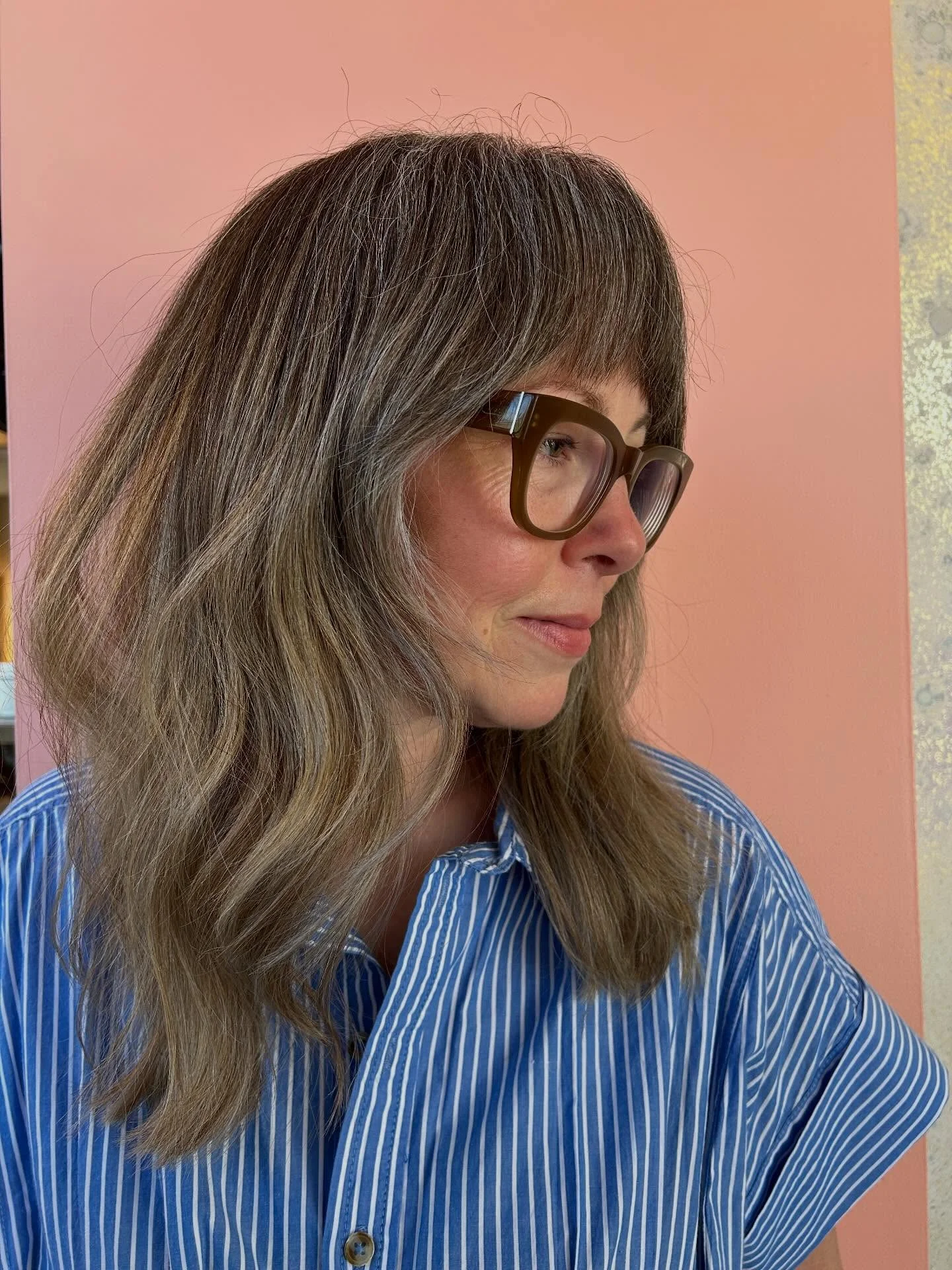 summer haircuts women over 50 Soft Shag With Wispy Texture And Natural Movement