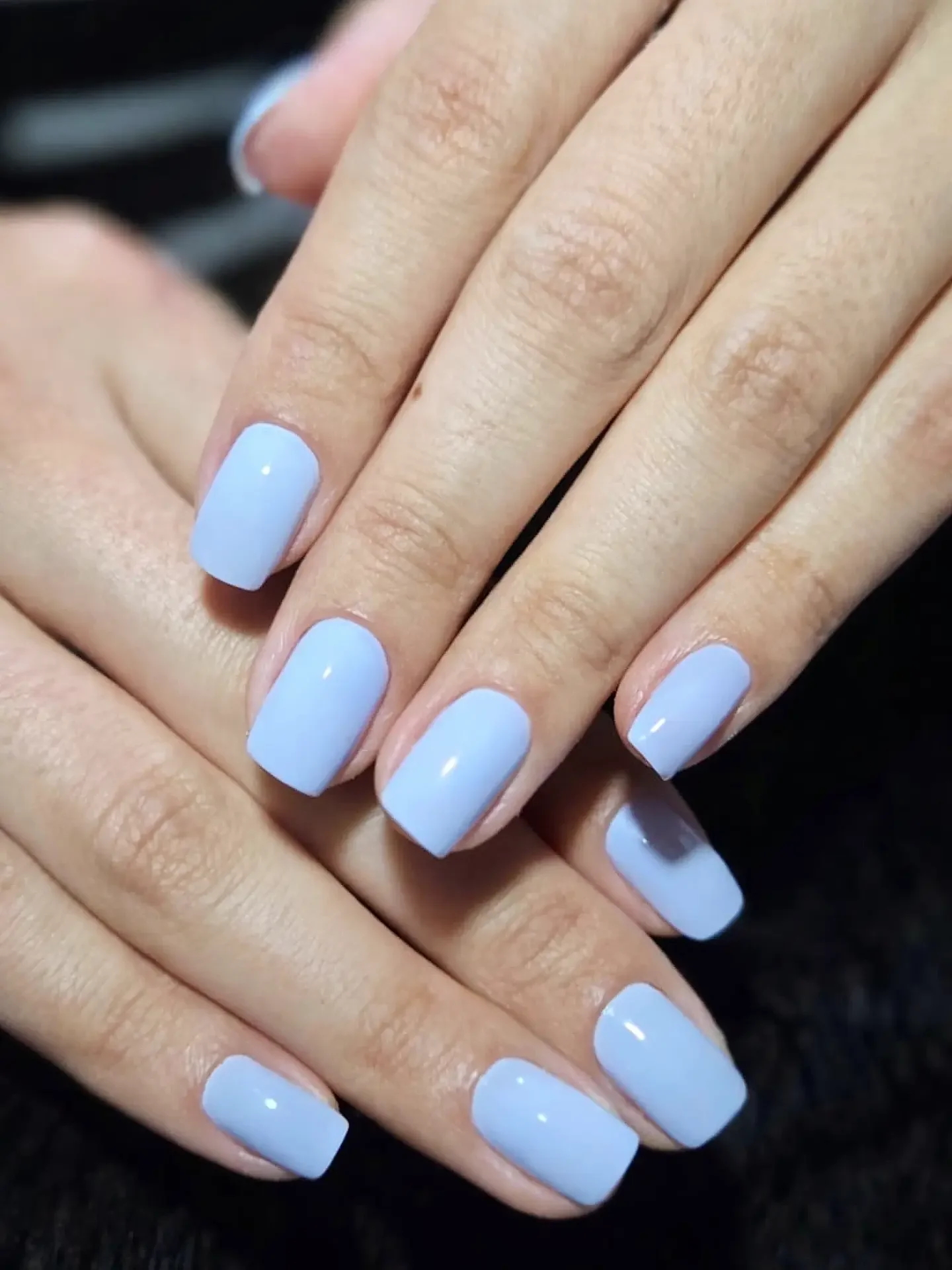 summer manicure color ideas 2026 Powder Blue Nails That Feel Soft And Expensive