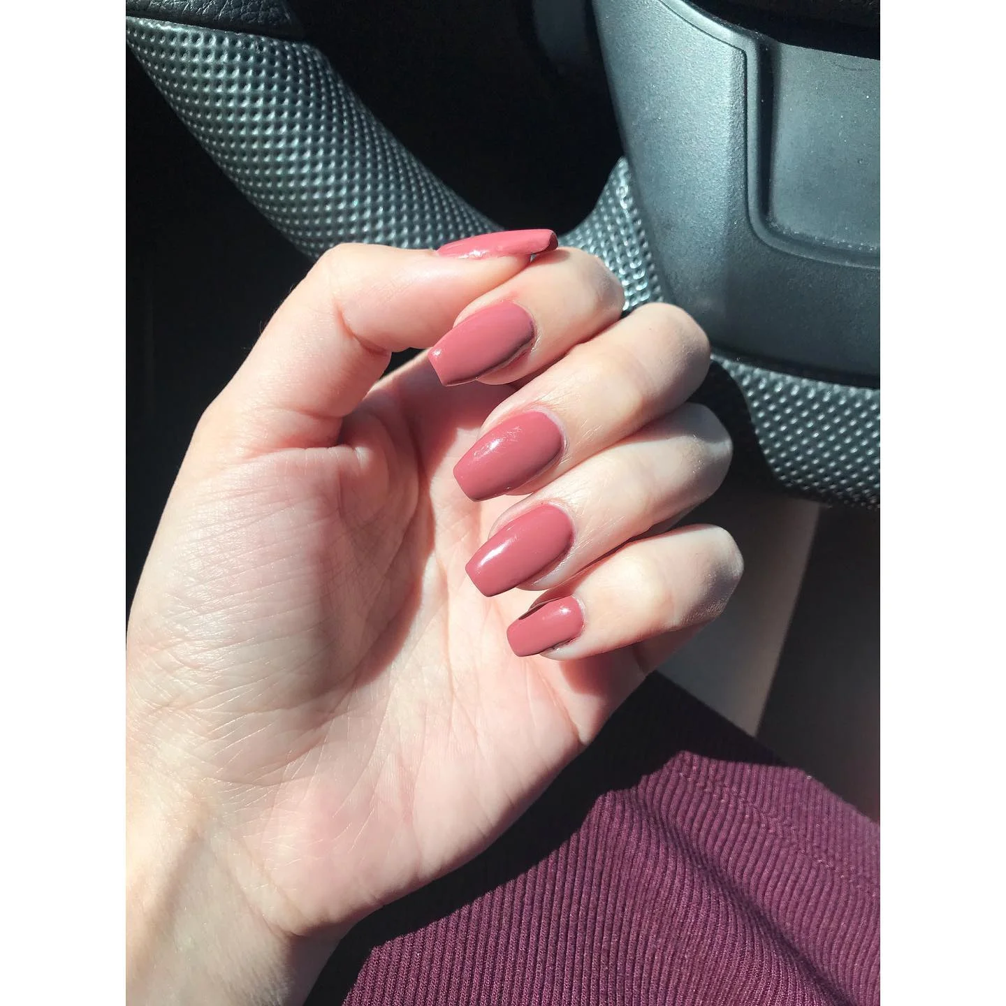 june nail colors 2026 Dusty Rose Nails That Feel Elegant Without Trying Too Hard