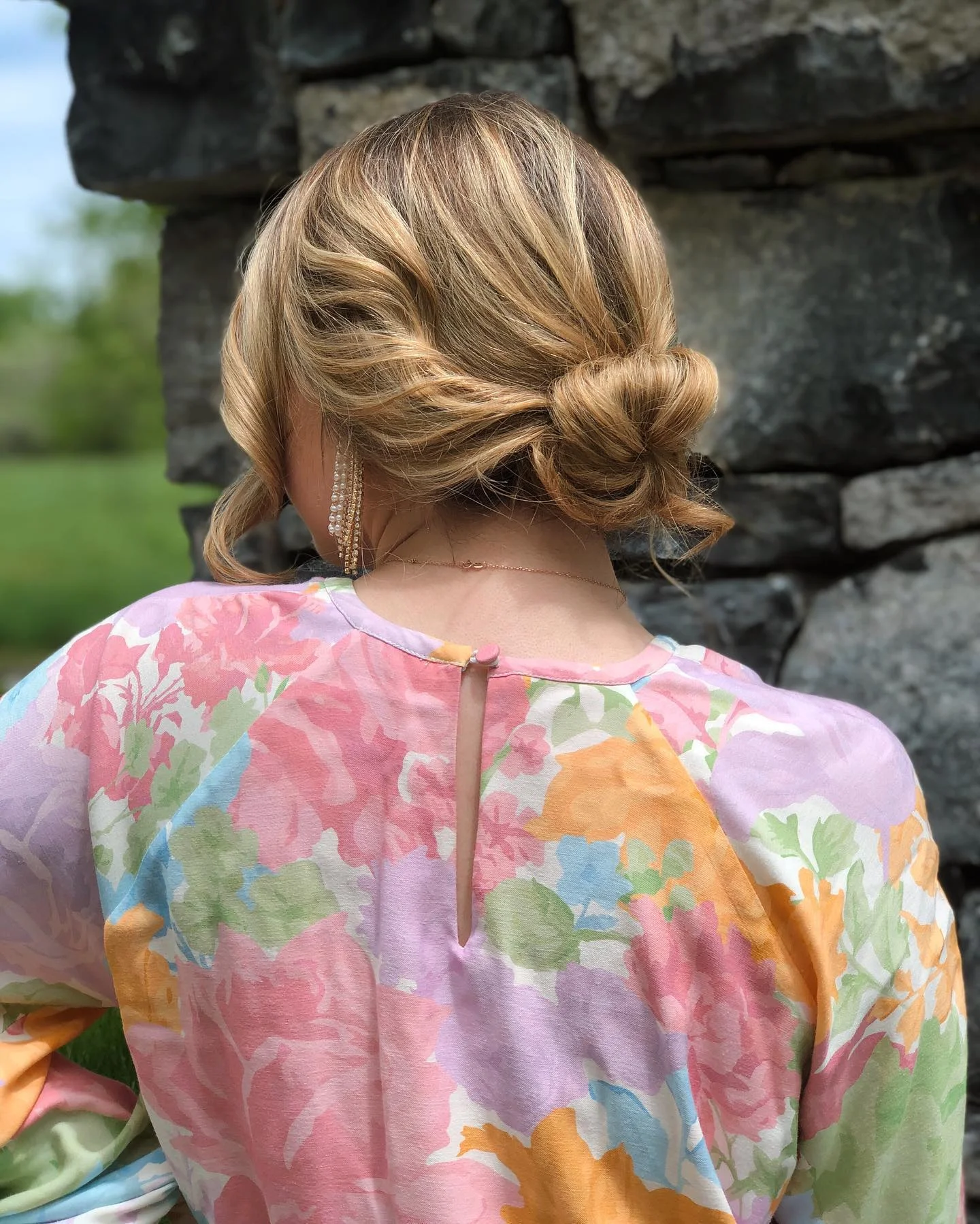 minimal summer easy hairstyle 2026 Low Twisted Bun With Romantic Summer Texture