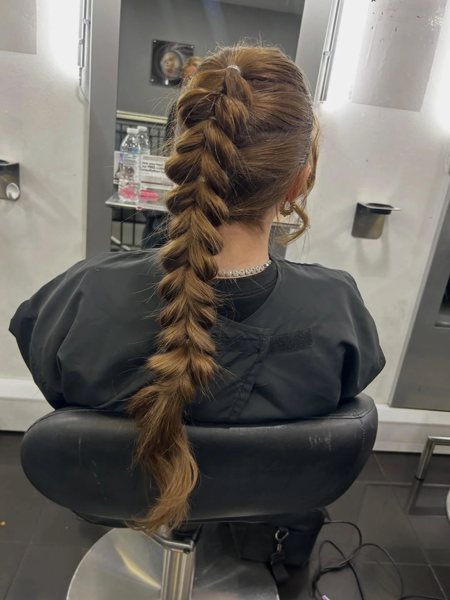 natural summer braids hairstyle 2026 Voluminous Pull-Through Braid With Soft Texture
