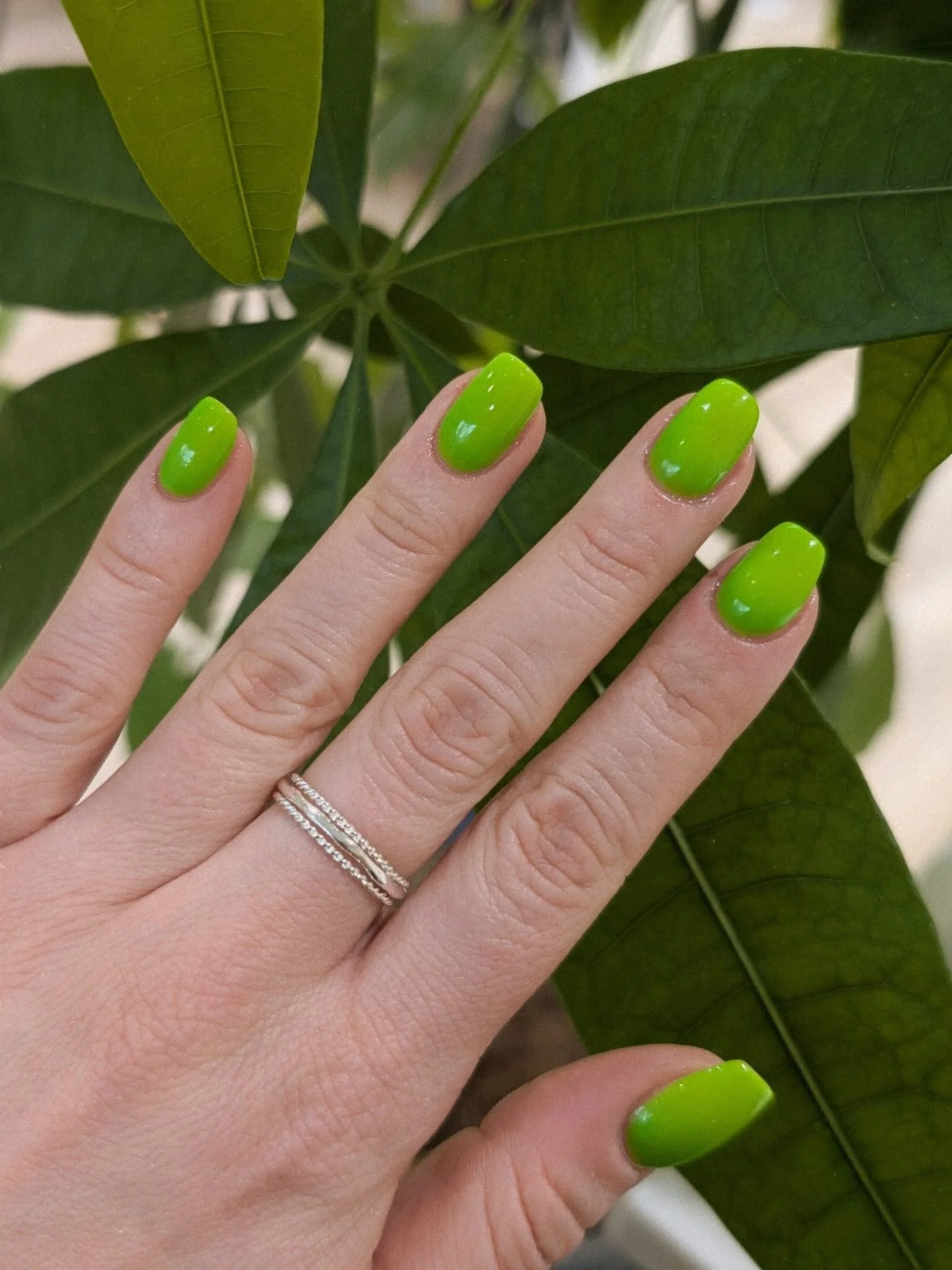 june nail colors 2026 Electric Lime Green Nails For Bold Summer Energy