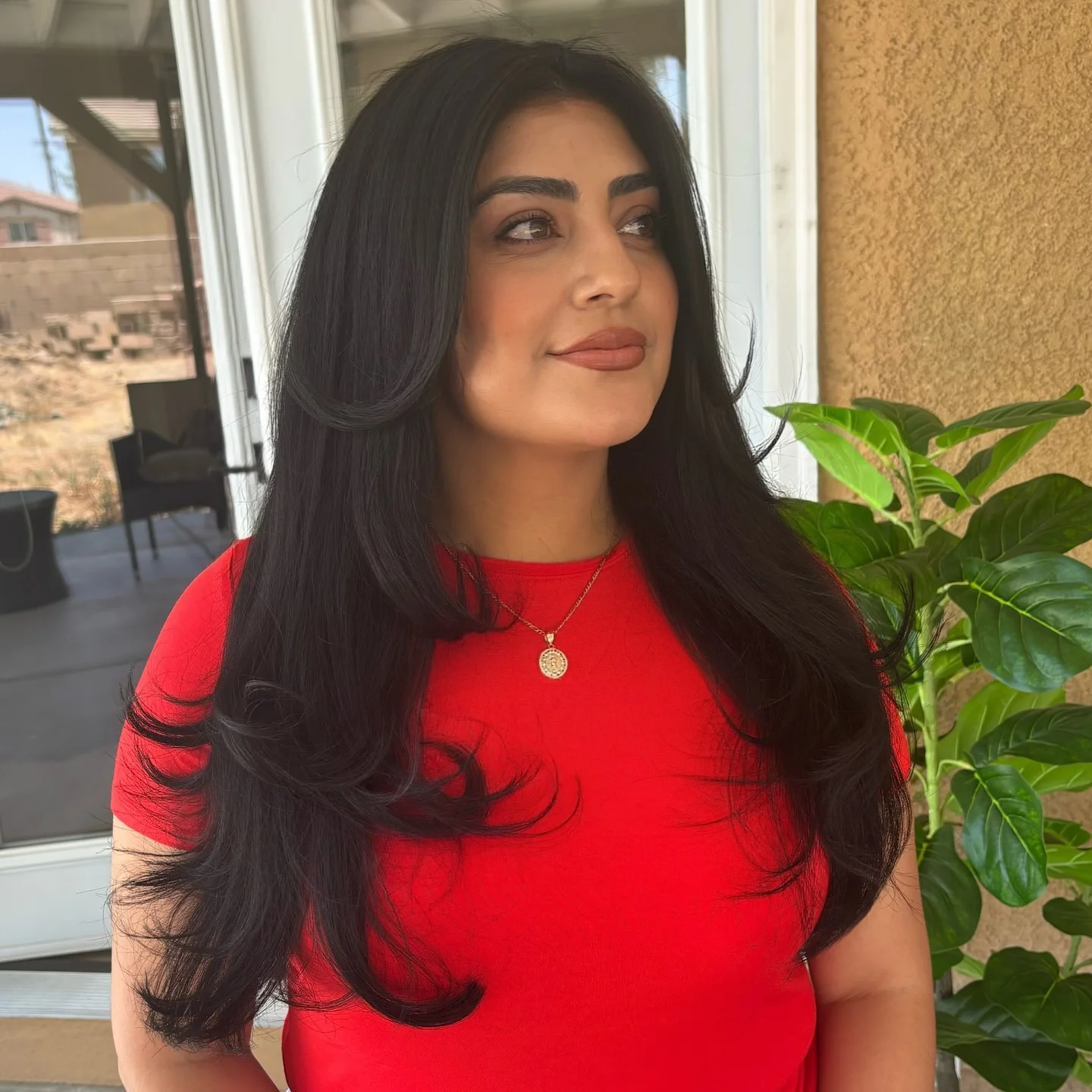sophisticated summer haircuts for women over 40 2026 Long Voluminous Layers With Soft Face Framing