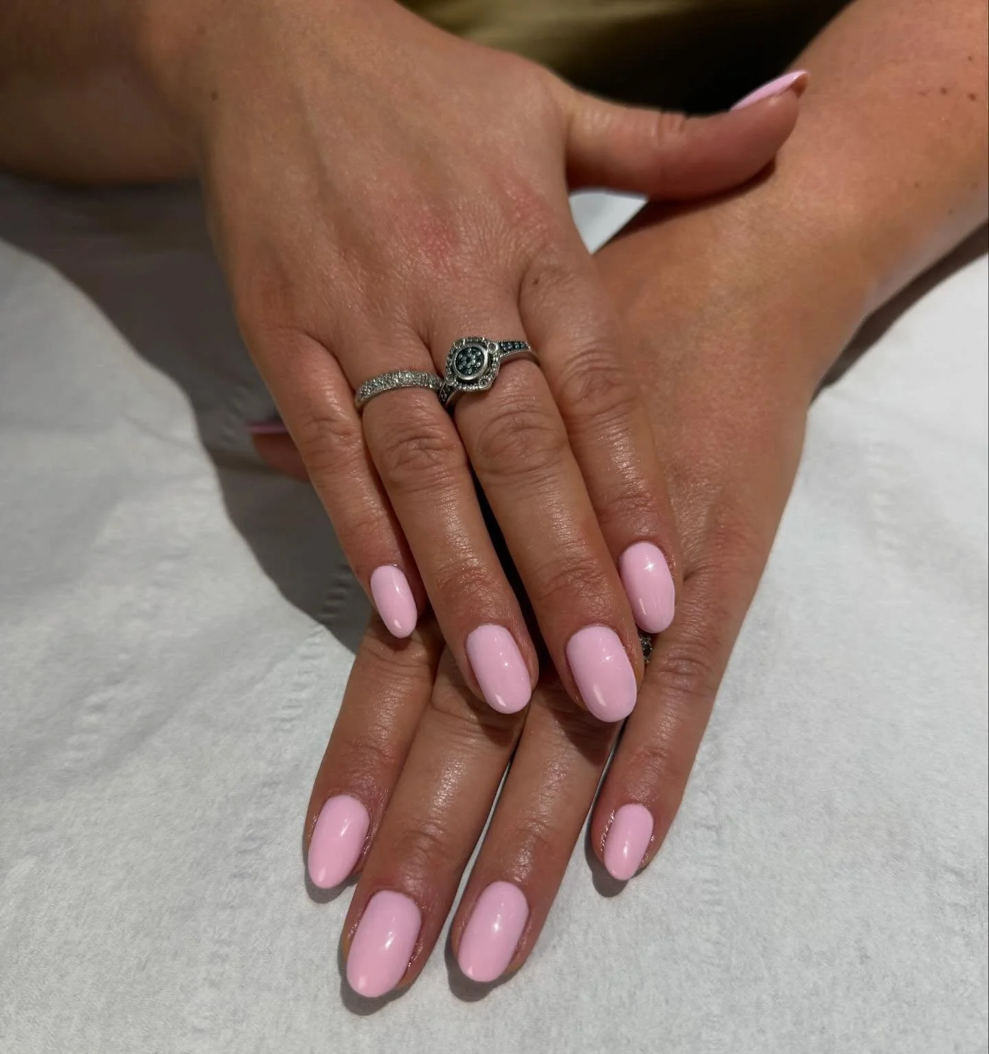 june nail colors 2026 Baby Pink Almond Nails That Never Go Out Of Style