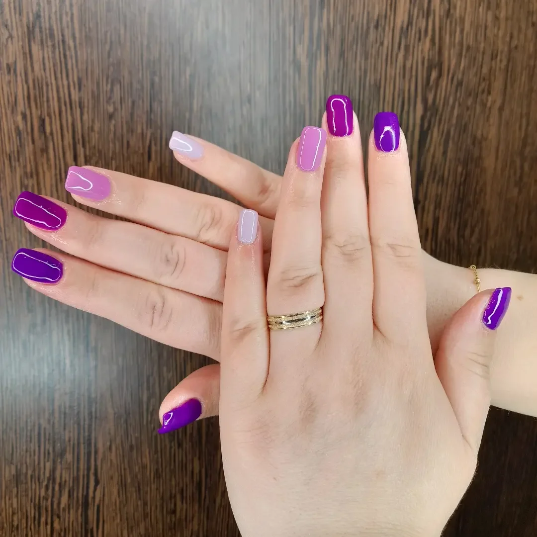 summer nail colors 2026 Berry Purple Nails For Bold Feminine Summer Looks
