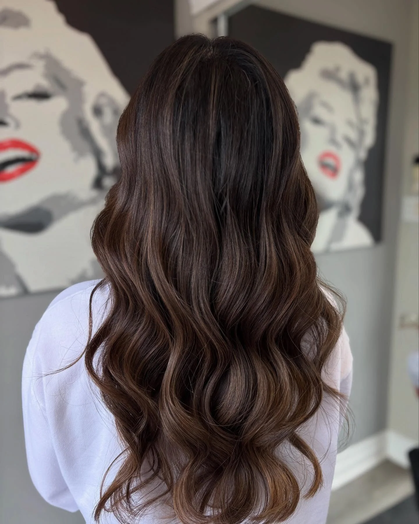 modern summer espresso brunette hair color 2026 Dimensional Mocha Espresso Balayage