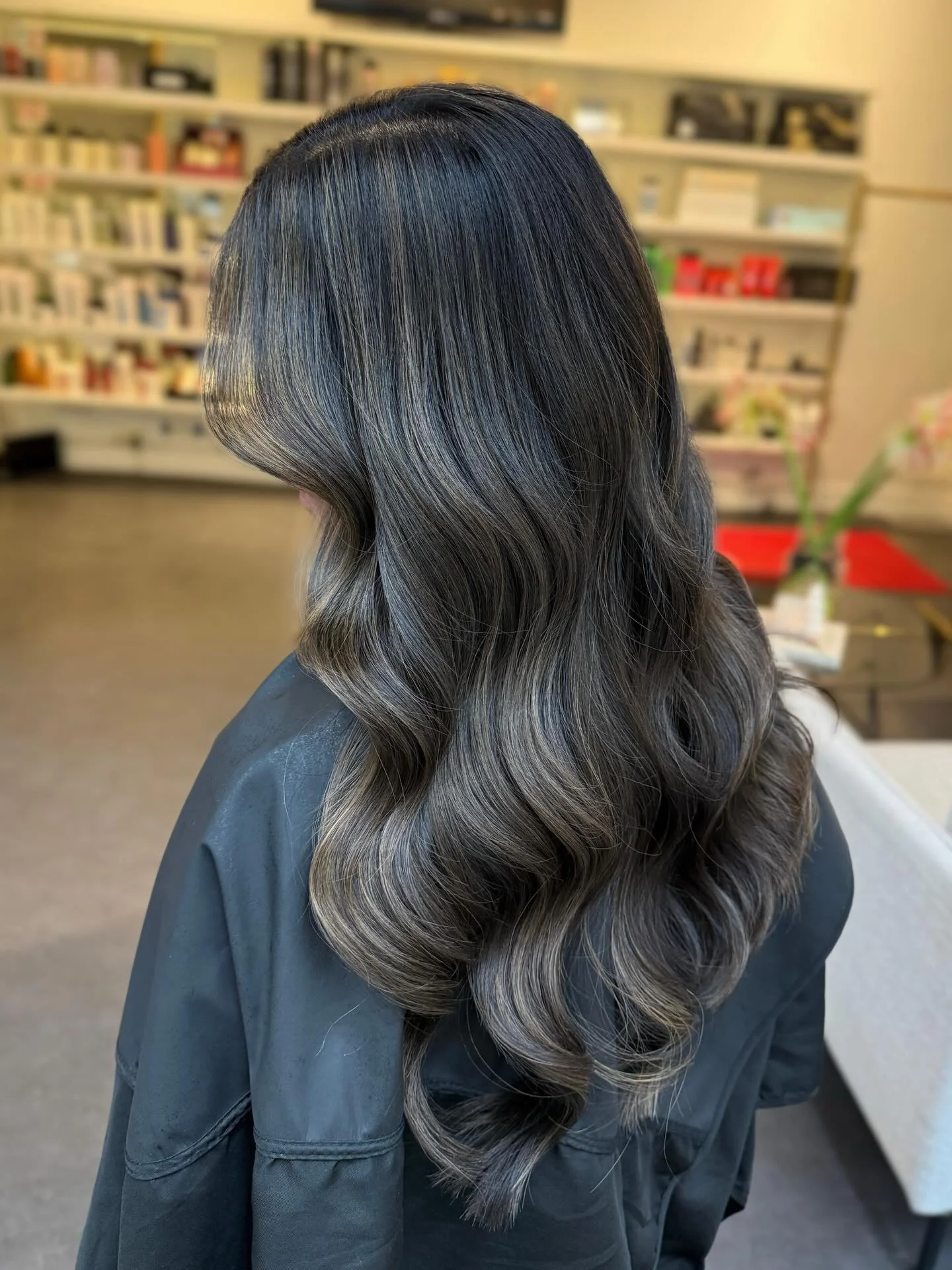 modern summer espresso brunette hair color 2026 Smoky Espresso Brunette With Ash-Toned Gloss