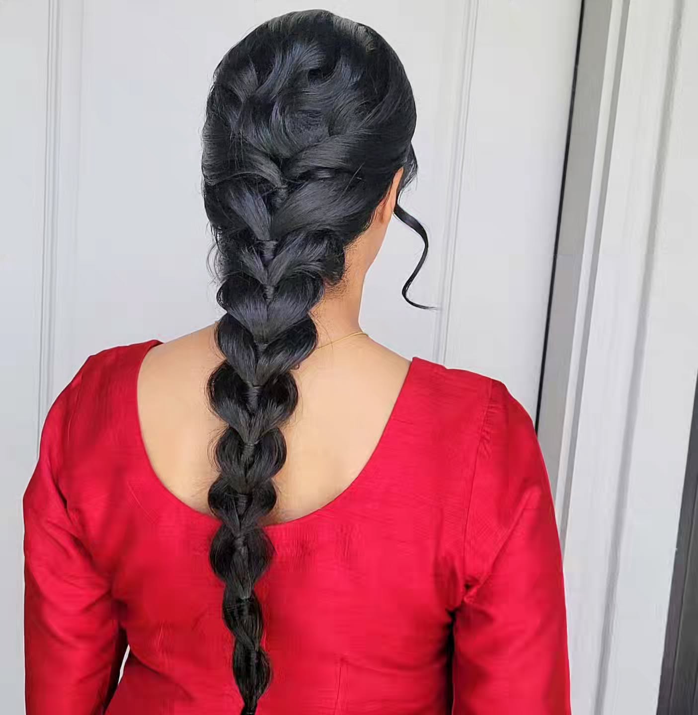 natural summer braids hairstyle 2026 Romantic Bubble Braid For Warm Summer Nights