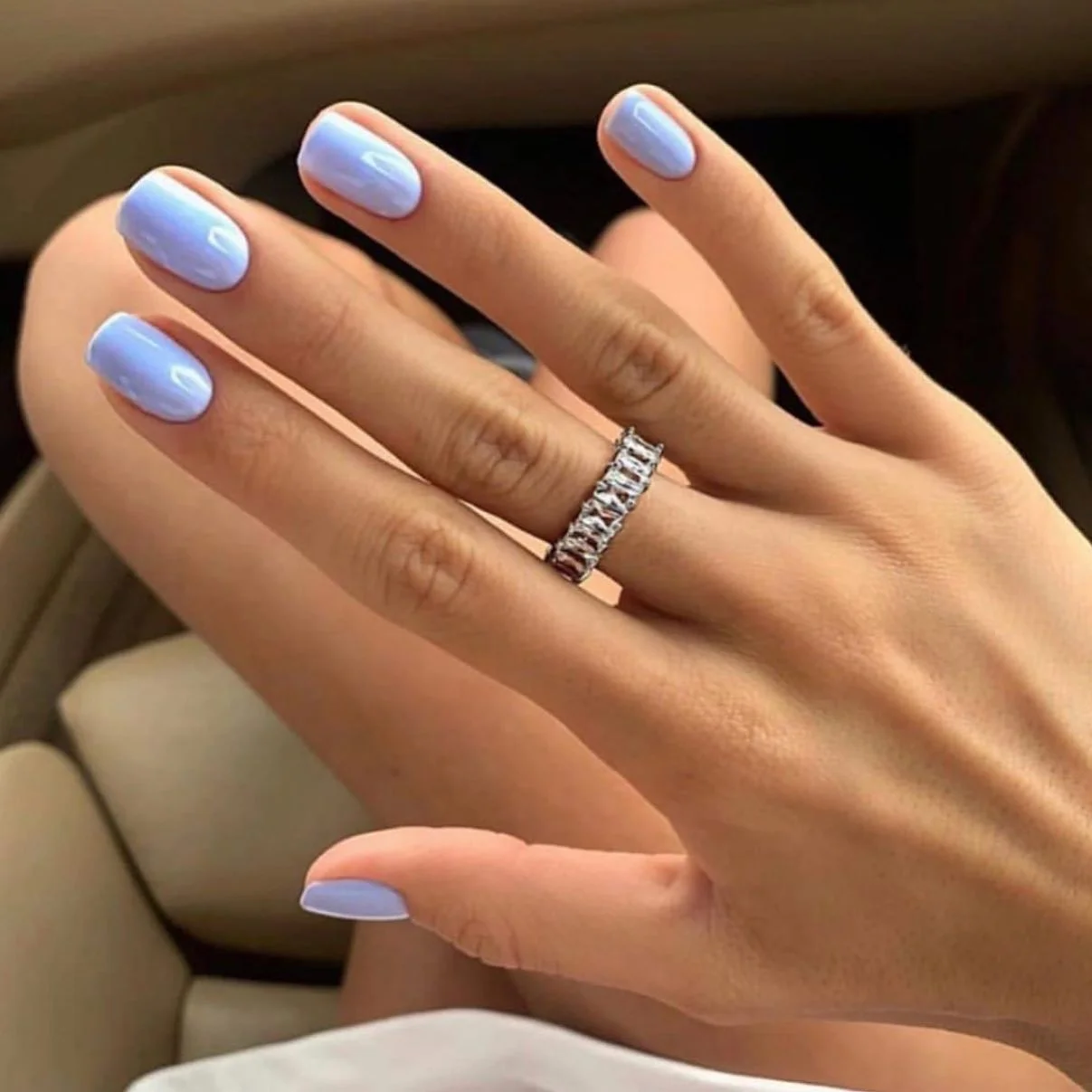 june nail colors 2026 Dreamy Lavender Nails For Soft Girl Summer Energy