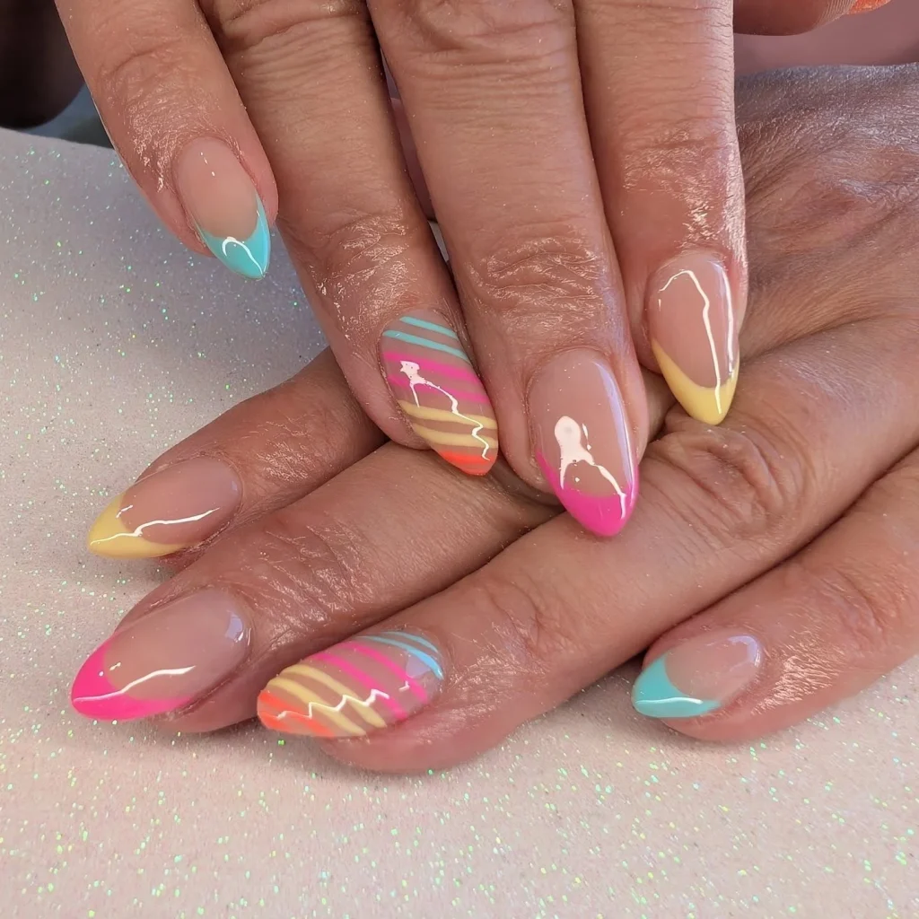 22 Summer French Tip Nails 2026 - Bright, Cute & Trendy Manicure Ideas
