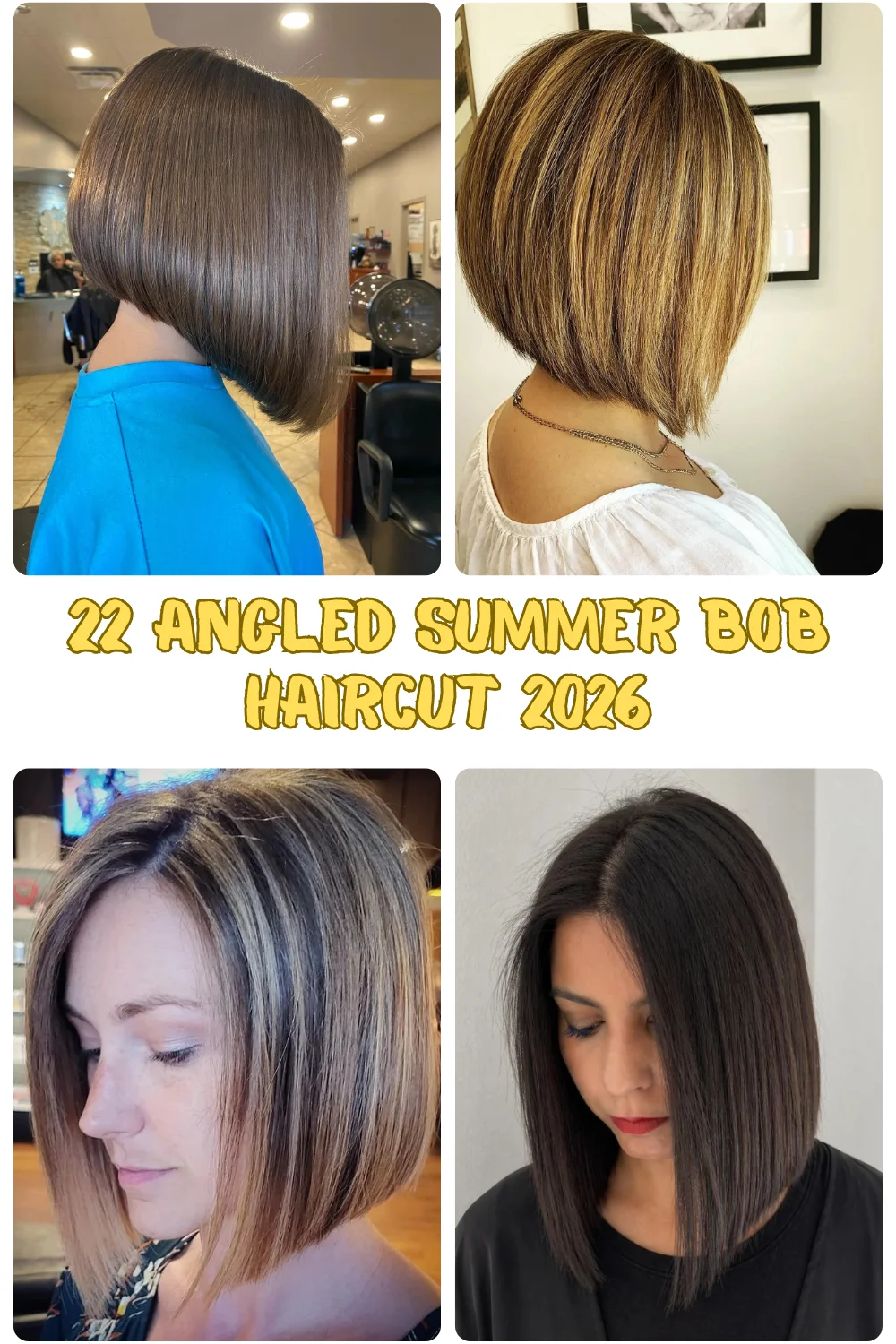 22 Angled Summer Bob Haircut 2026 Ideas That Feel Fresh, Light, And Effortless