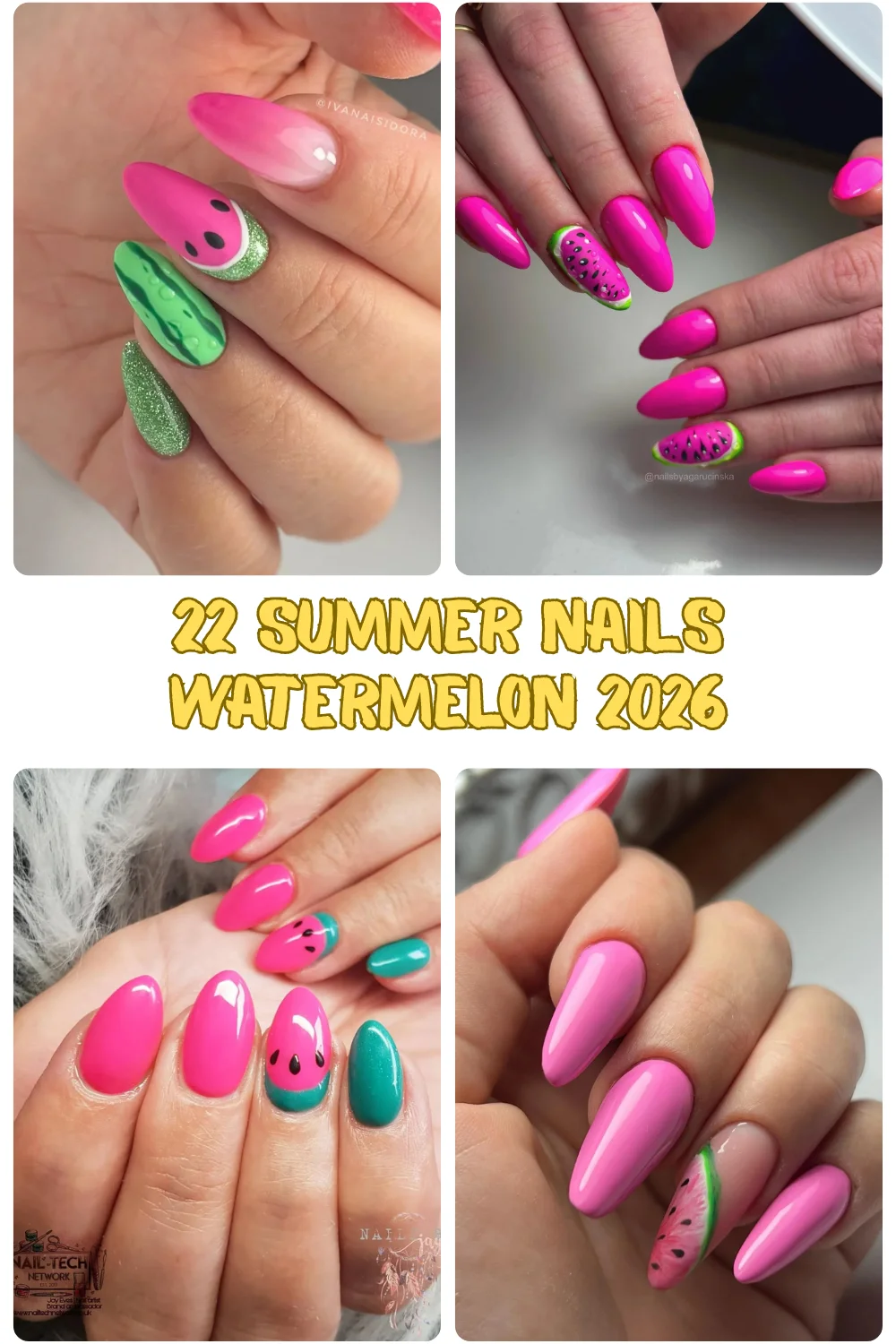 22 Summer Nails Watermelon 2026 - Bright, Juicy & Cute Manicure Ideas For The Hottest Season