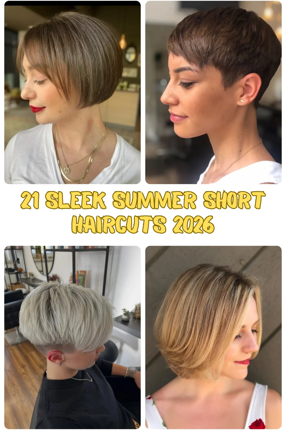 21 Sleek Summer Short Haircuts 2026 - Fresh Ideas For A Chic Seasonal Reset