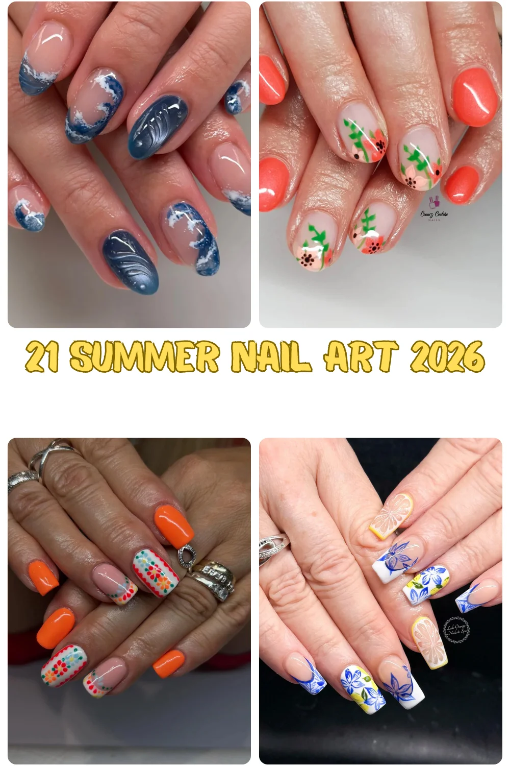 21 Summer Nail Art 2026 - Bright, Cute & Trendy Nail Designs To Try This Season
