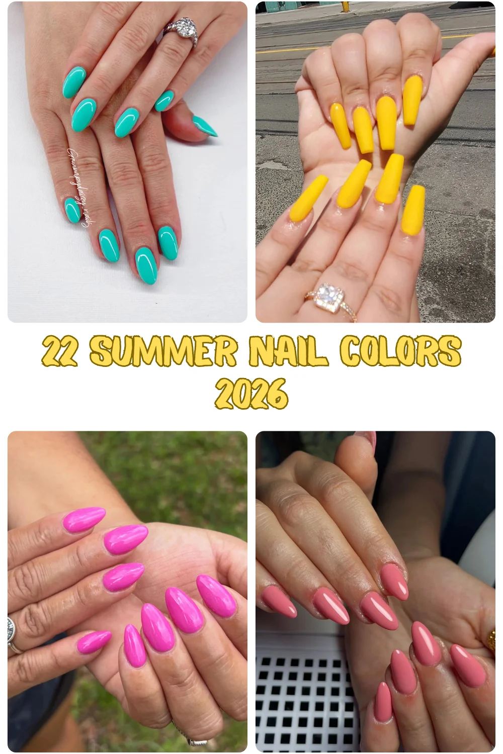 22 Summer Nail Colors 2026 That Are About To Be Everywhere This Season