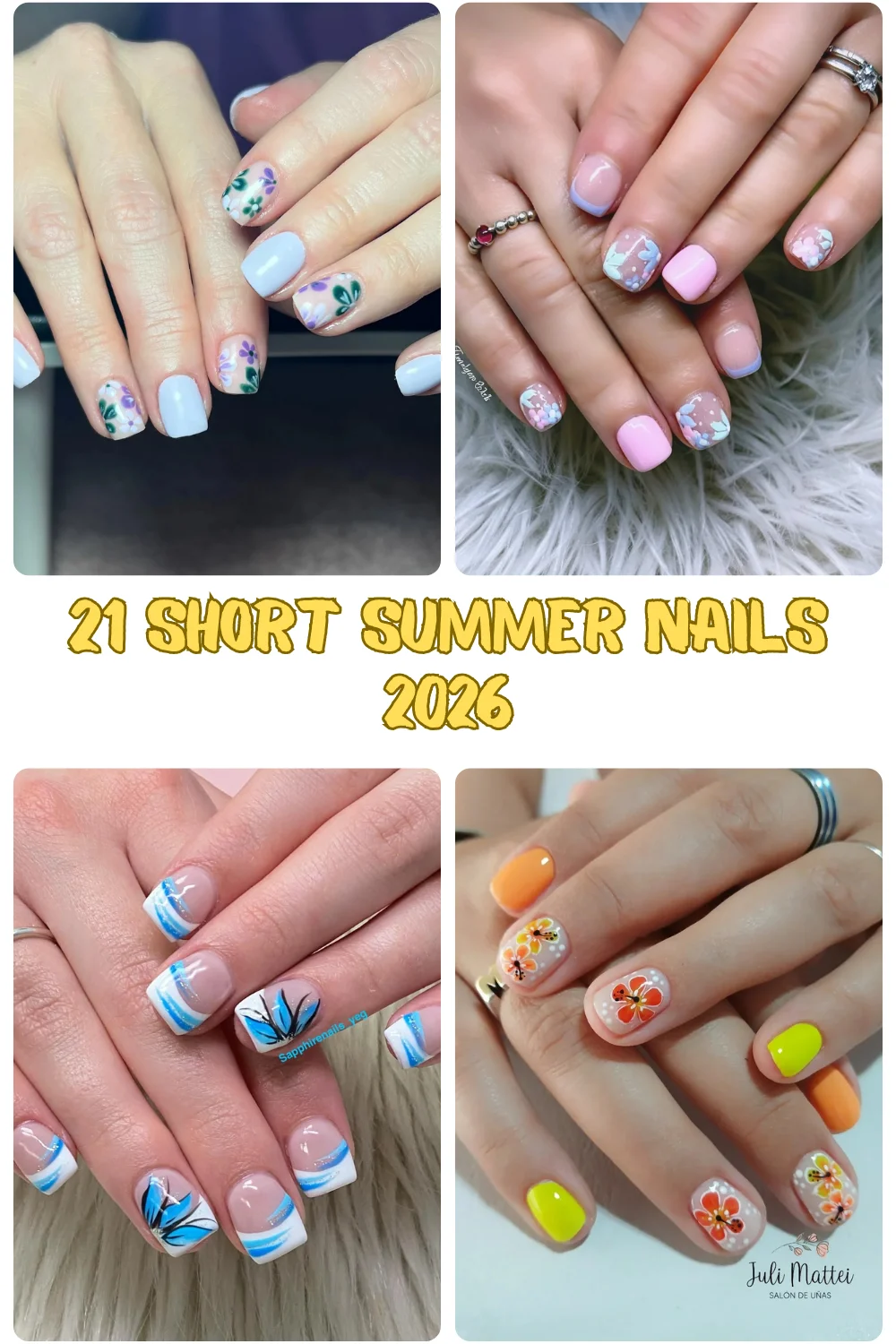 21 Short Summer Nails 2026 - Cute, Simple & Trendy Nail Ideas For The Season
