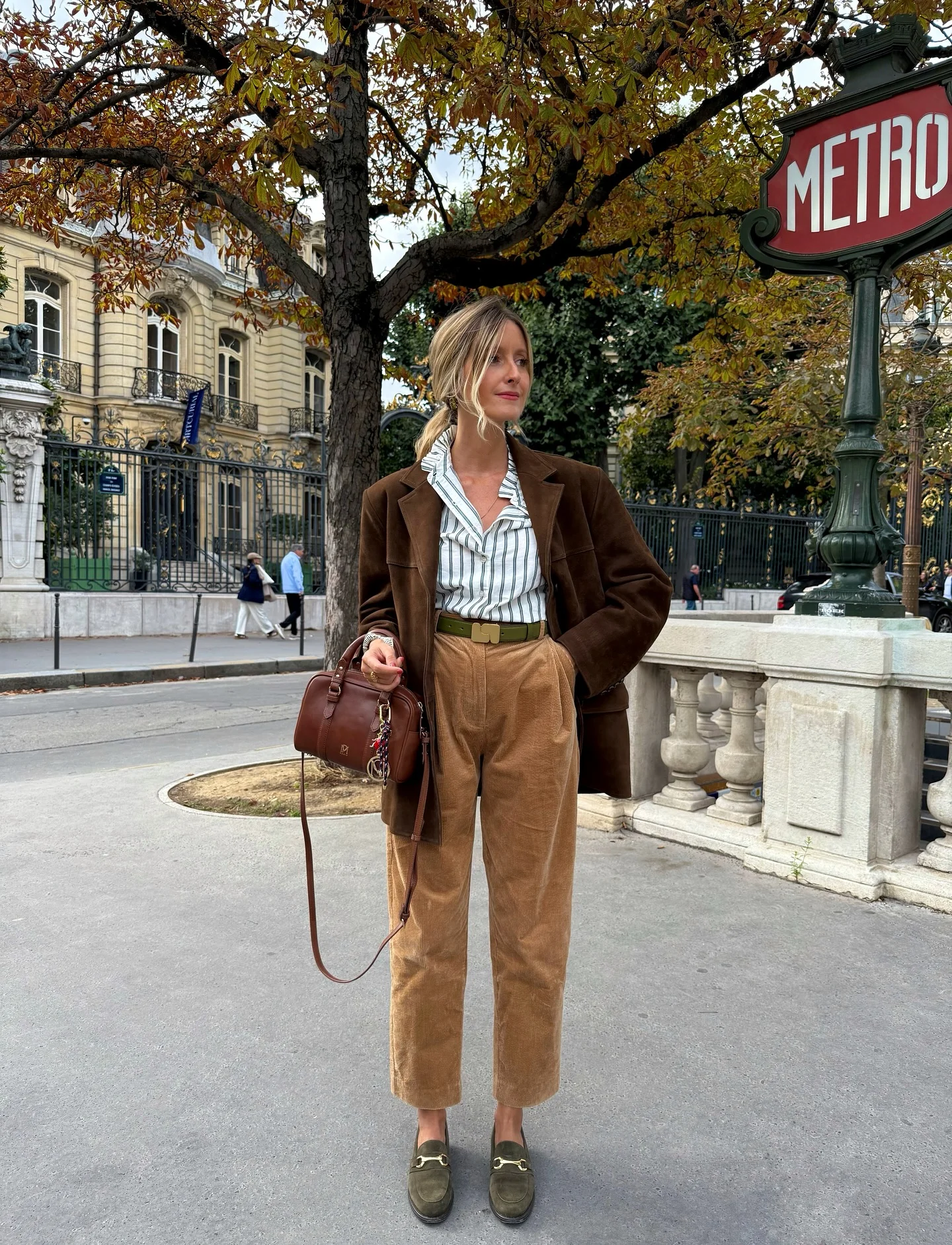 fall business casual outfits for women 2026 Rich Autumn Neutrals With Relaxed Tailoring