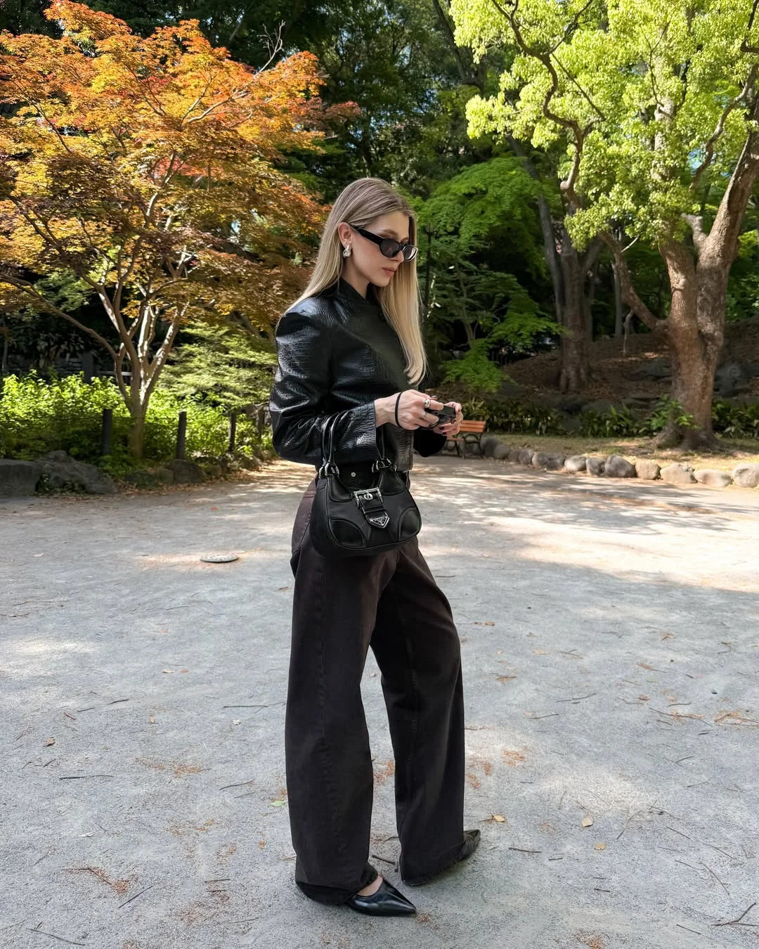 fall denim fashion outfits 2026 Monochrome Black Denim With Quiet Luxury Energy