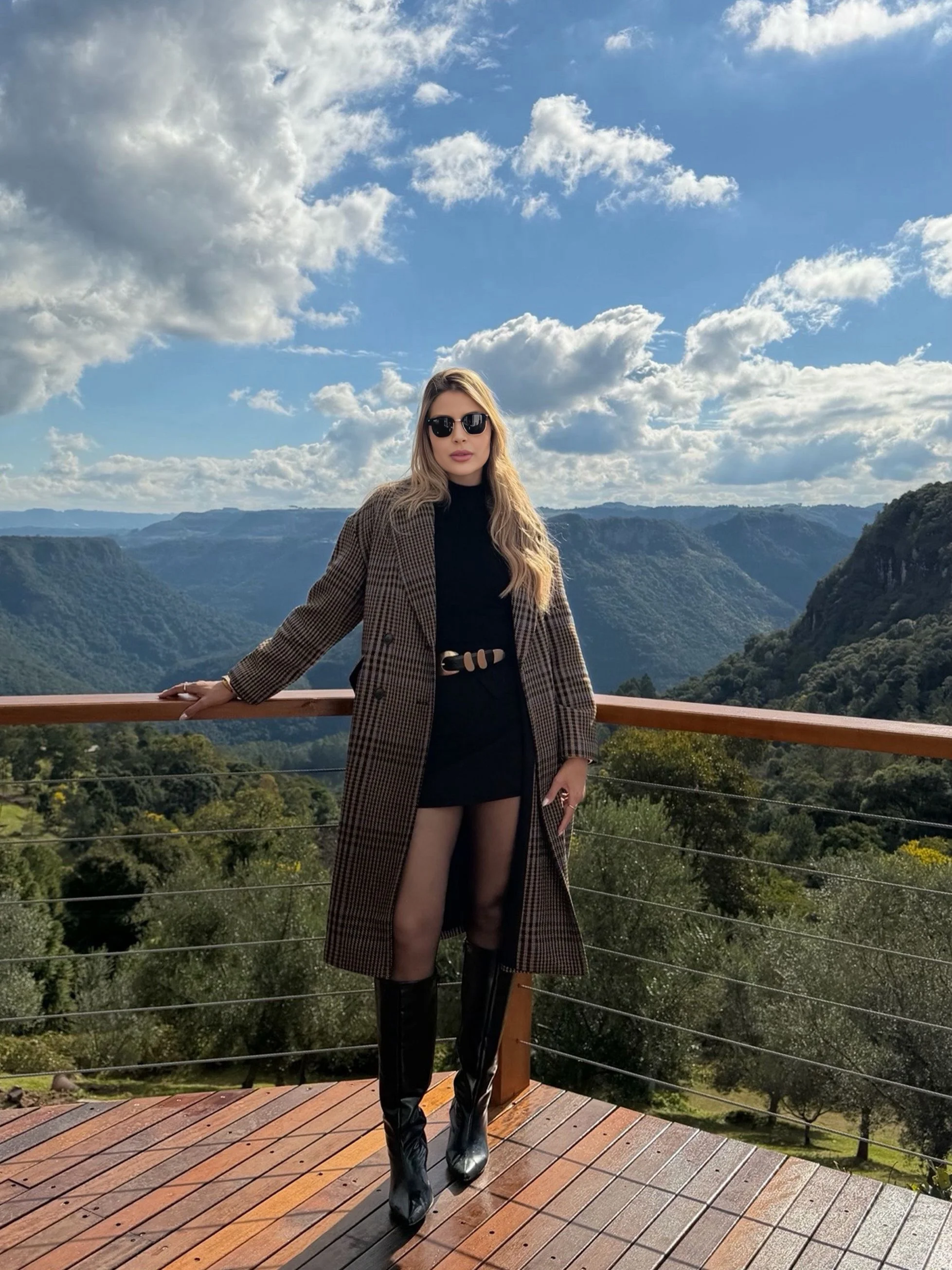 fall outfits with boots 2026 Polished Monochrome With A Statement Coat