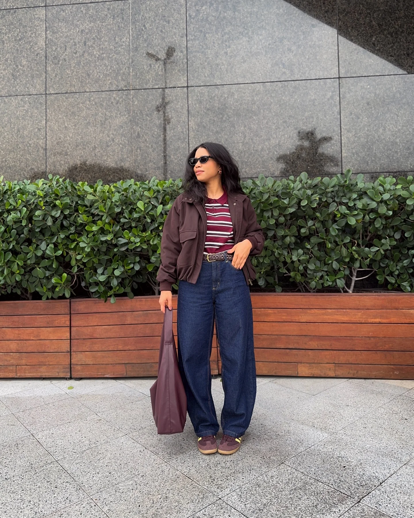 fall denim fashion outfits 2026 Rich Autumn Layers With Relaxed Wide-Leg Denim