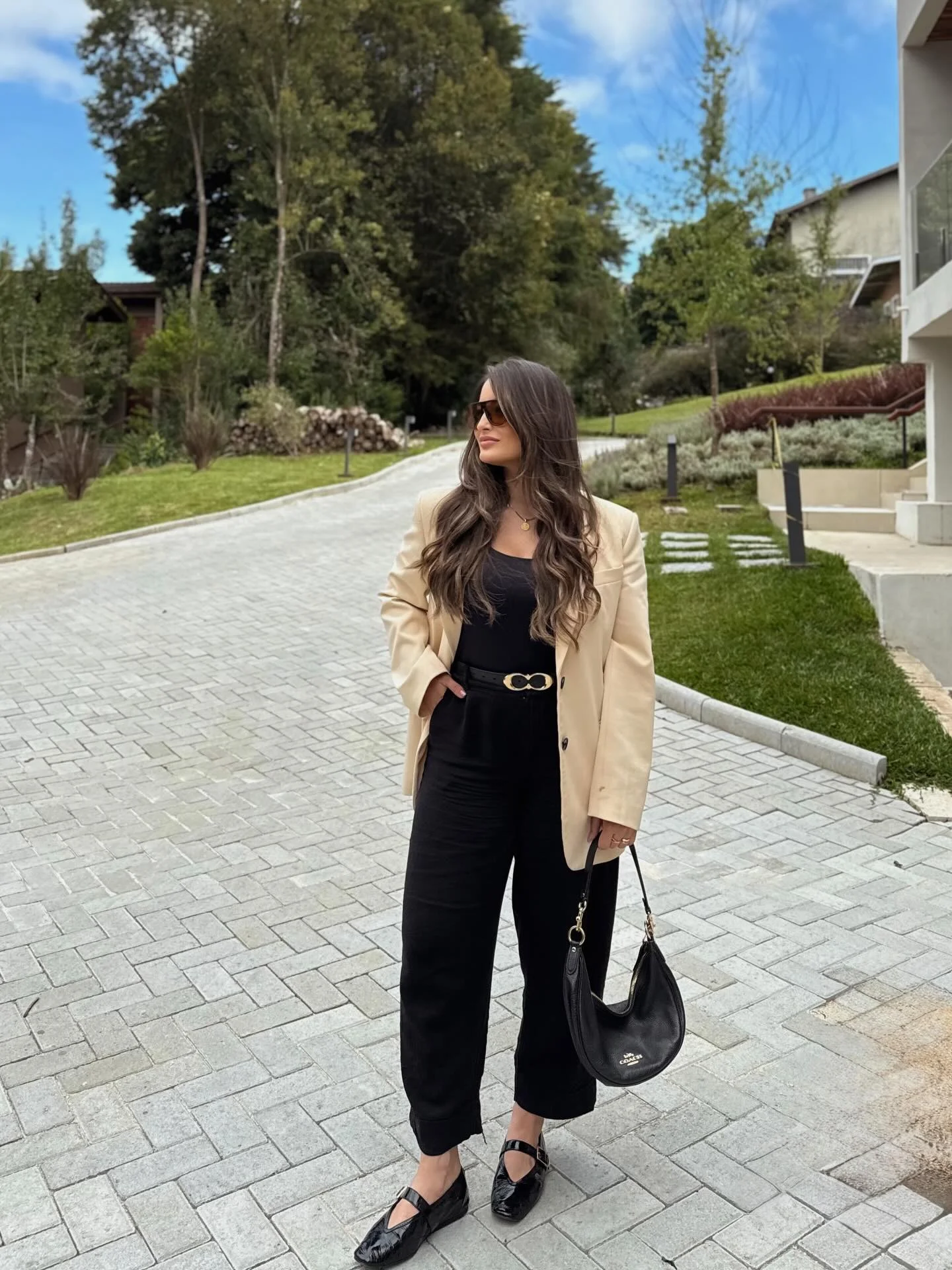 fall office outfits for women 2026 Neutral Blazers And Monochrome Foundations That Never Fail