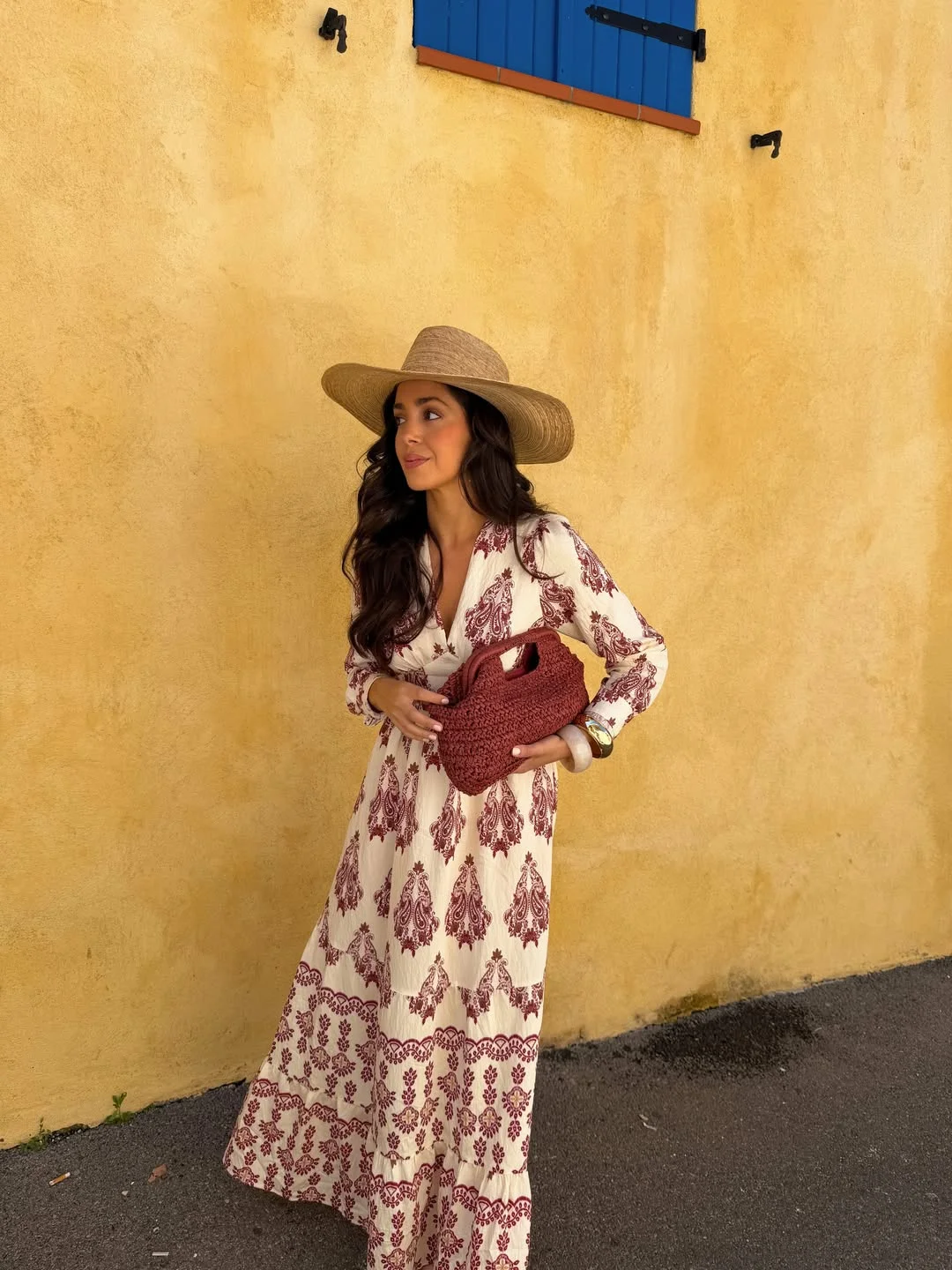 july fashion trends 2026 Romantic Mediterranean Prints With Modern Femininity