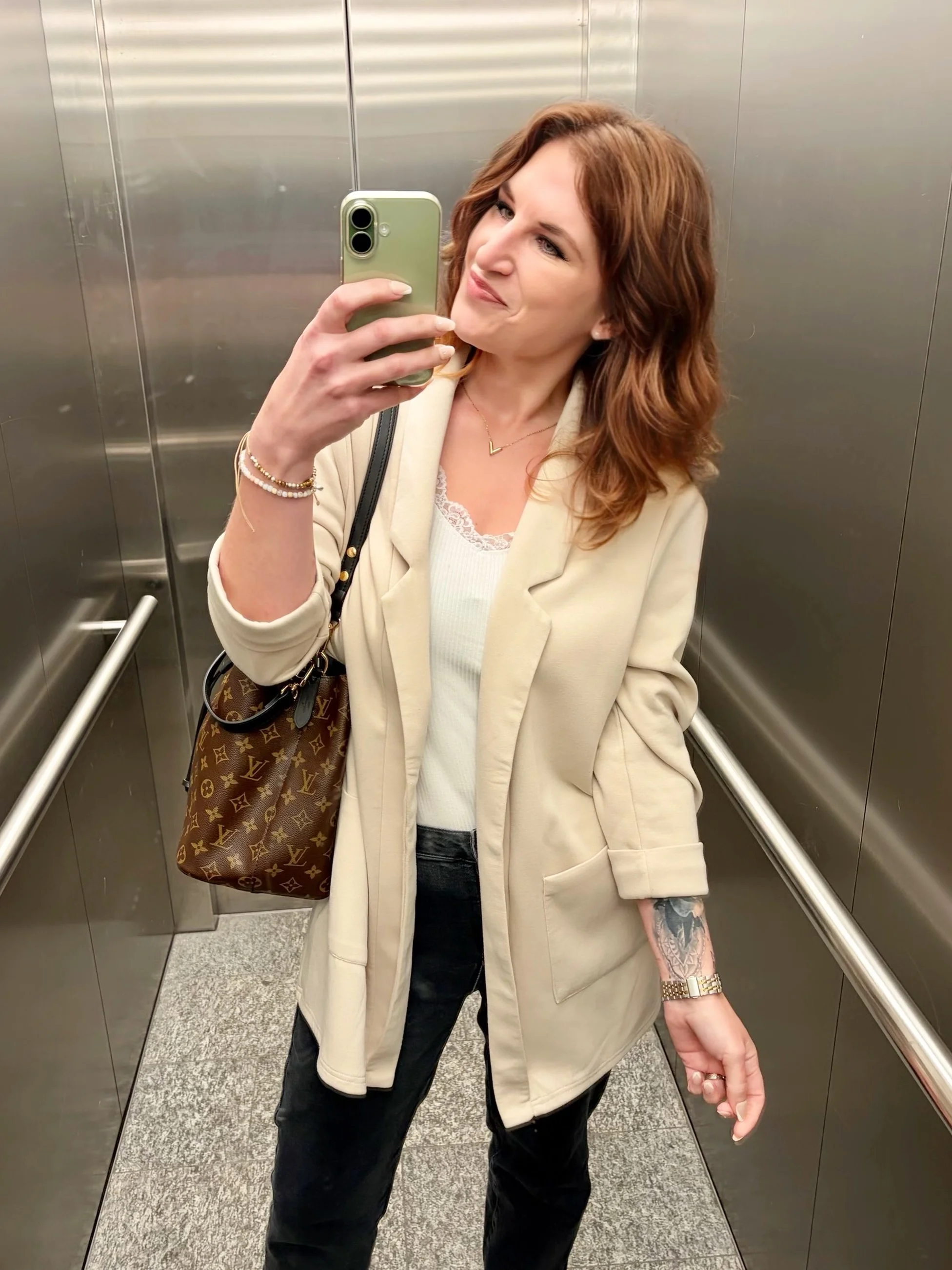 fall business casual outfits for women 2026 Soft Neutrals That Always Look Expensive