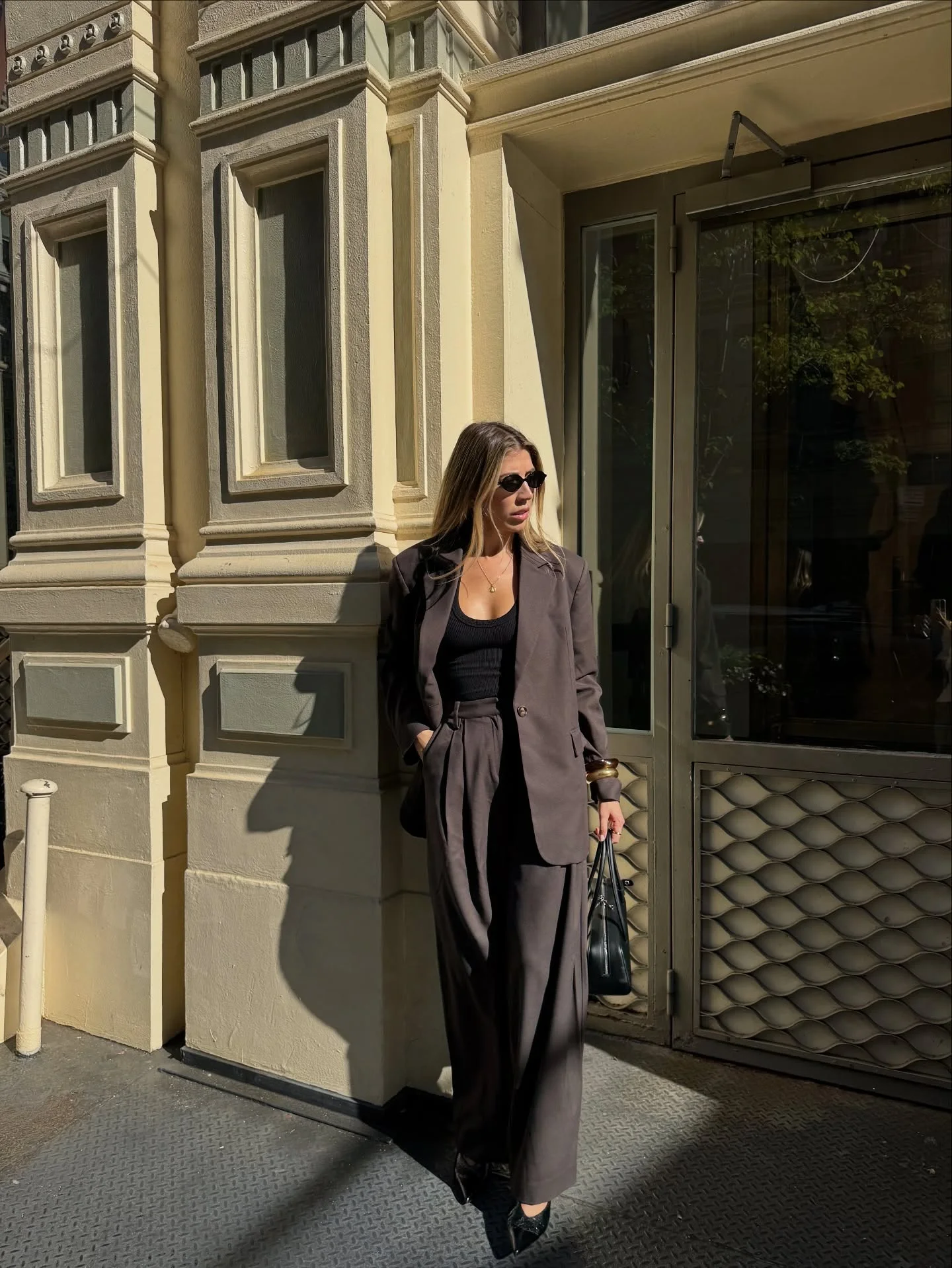 cute fall blazer outfits 2026 Soft Charcoal Suiting For Modern Workdays