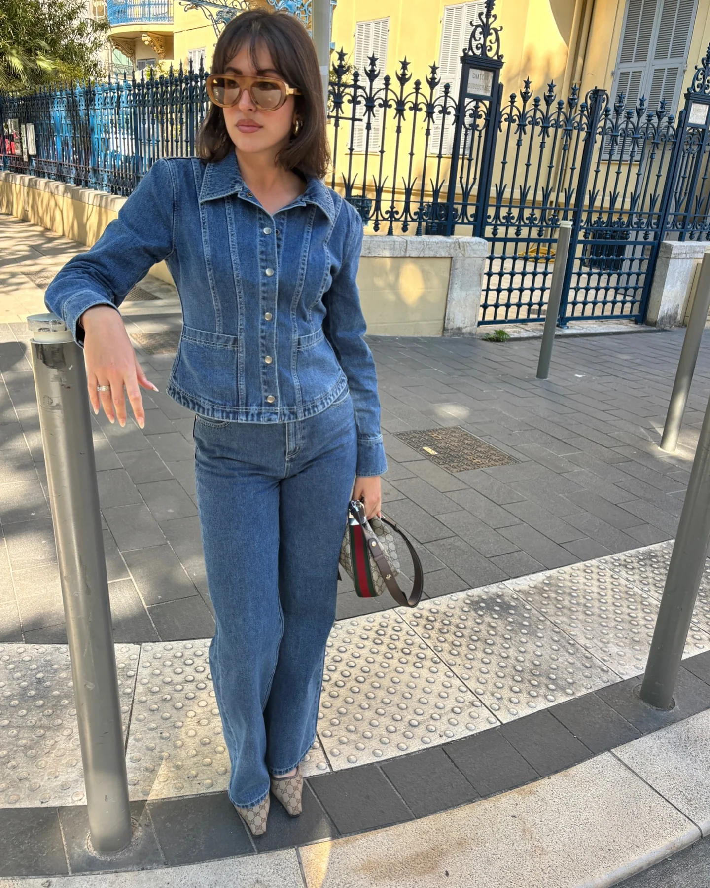 fall outfits with jeans jacket 2026 Tailored Denim That Feels Unexpectedly Elegant