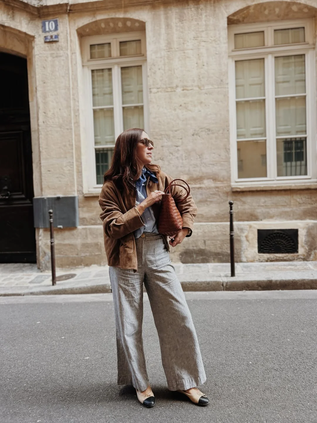early fall outfits ideas 2026 Tailored Neutrals With Parisian Appeal