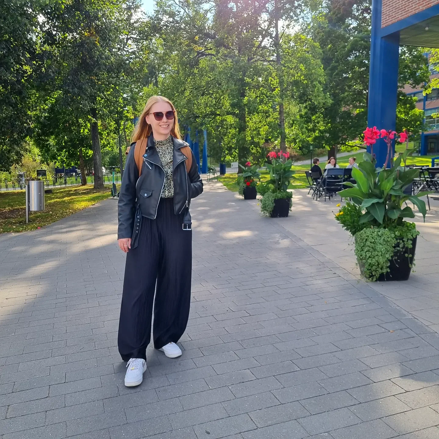 fall outfits for college students casual 2026 Leather Jacket Layers With Modern Campus Appeal