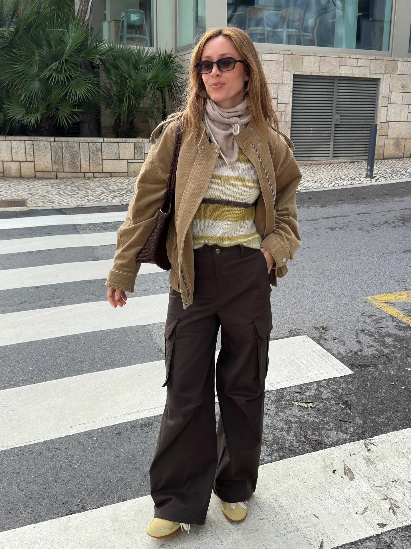 comfortable fall travel outfits 2026 Earth Tone Utility Style For Long Travel Days