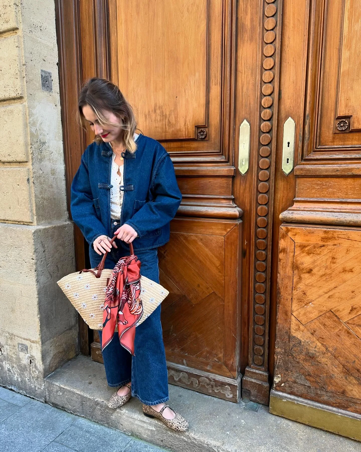 fall outfits with jeans jacket 2026 French-Inspired Denim With Charming Fall Details