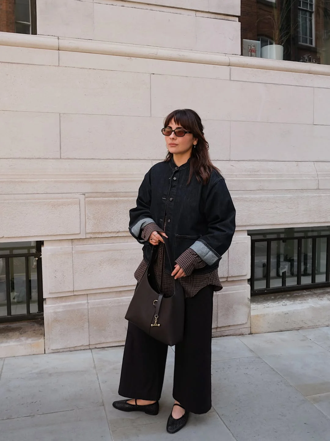 fall denim fashion outfits 2026 Dark Denim Layers For Quiet Luxury Autumn Dressing