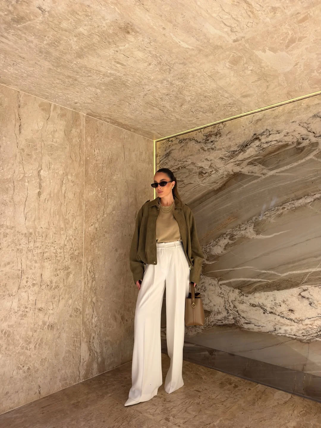 fall outfits ideas 2026 Olive And Ivory Tailoring For Quiet Luxury Style