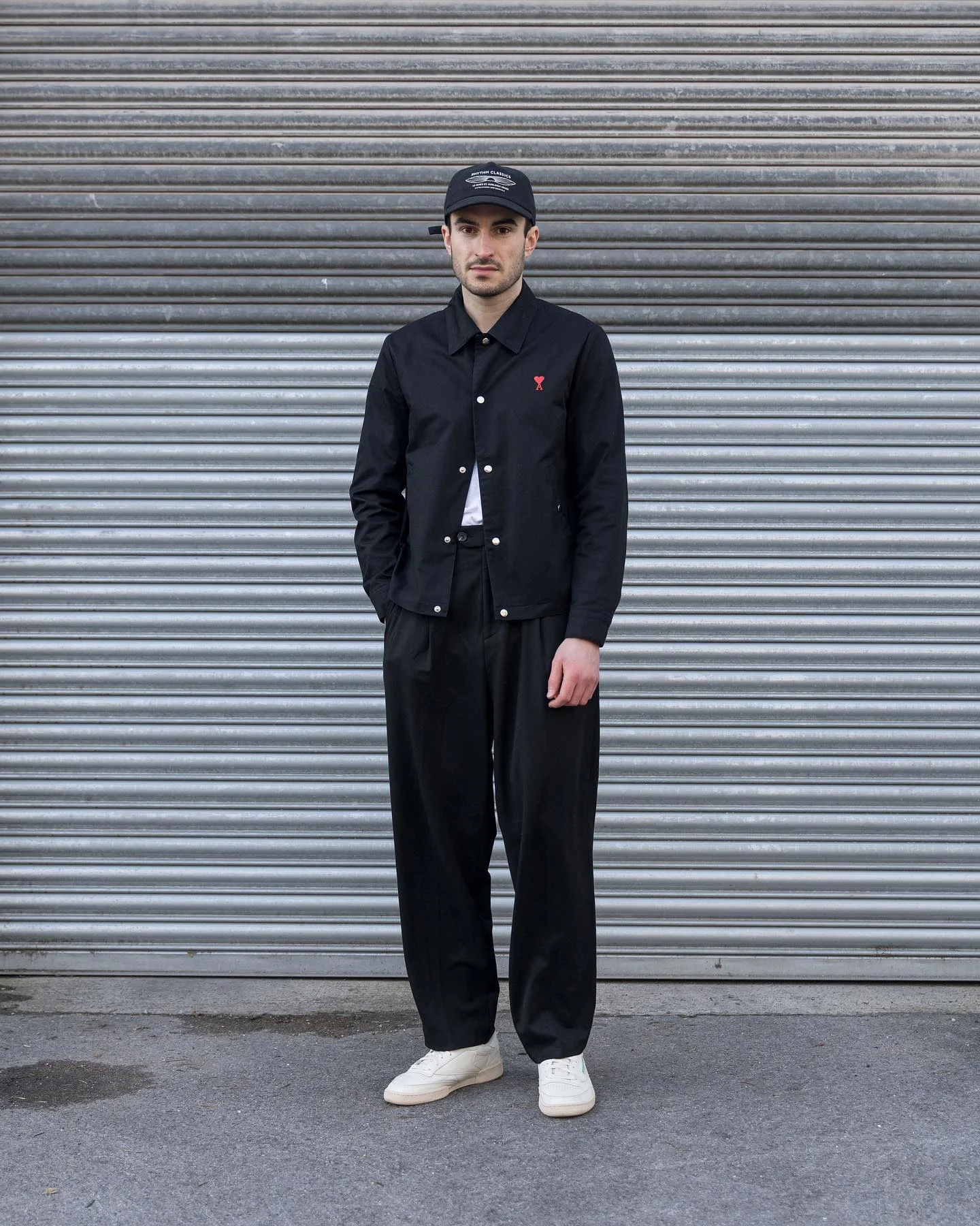 fall outfits ideas for men 2026 Minimalist Black Tailoring With Modern Streetwear Influence