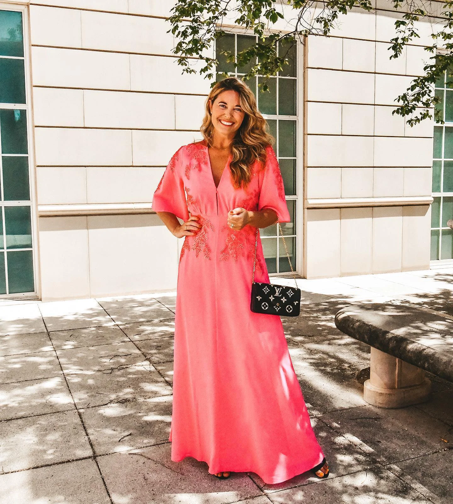 fall wedding guest dress 2026 Vibrant Pink Elegance For September Celebrations