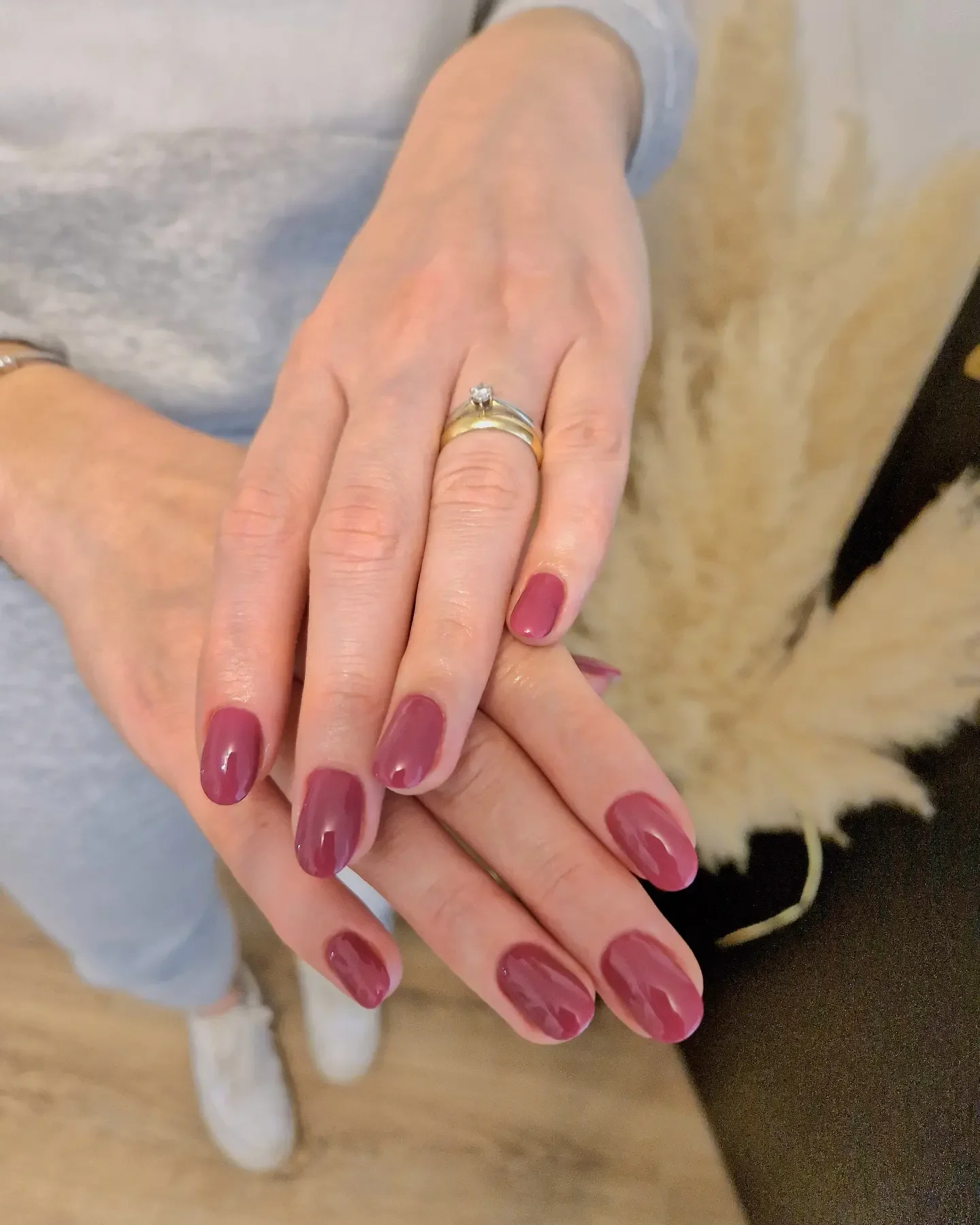 july nail colors ideas 2026 Dusty Berry Nails For A Chic Late Summer Mood