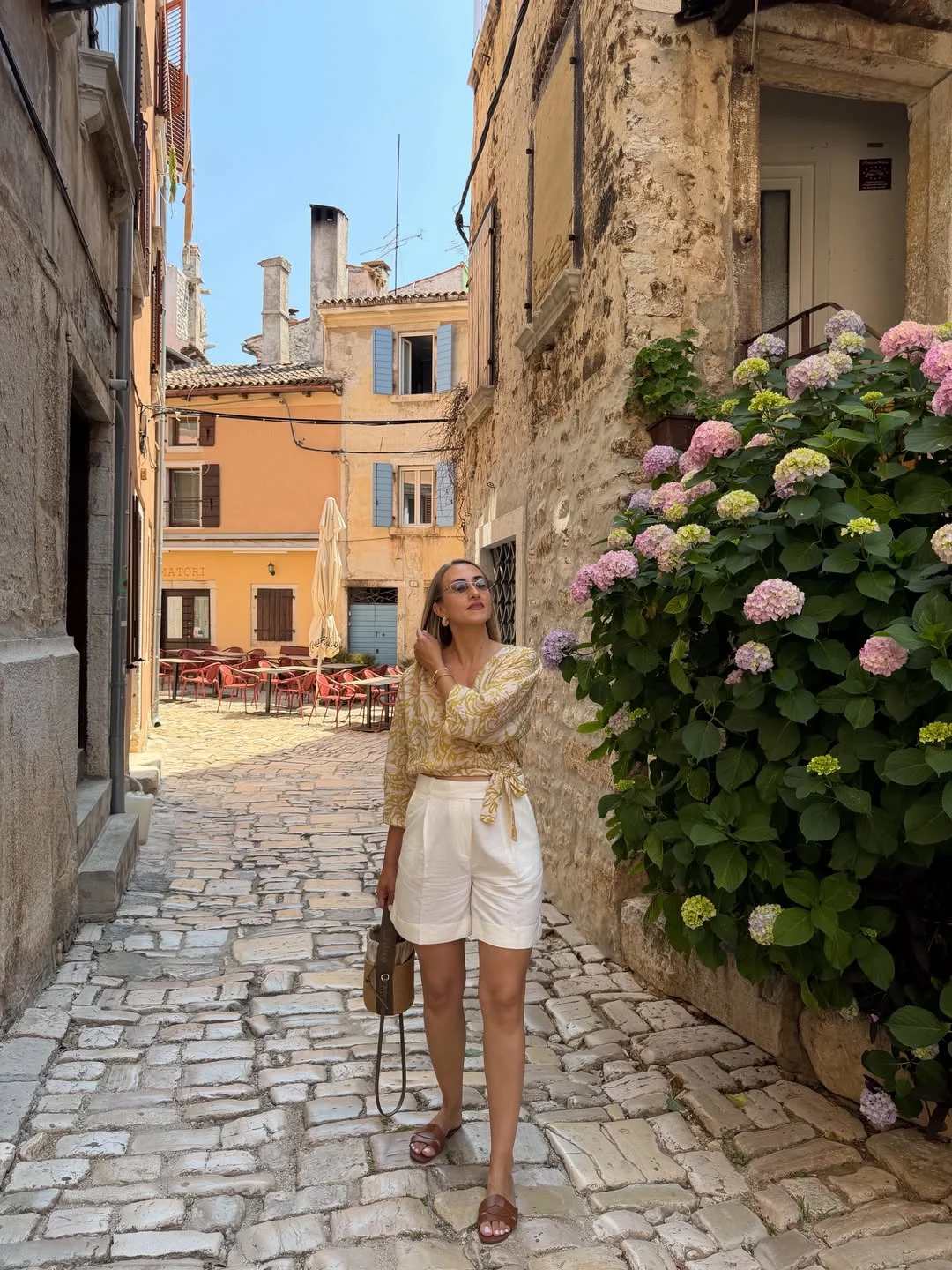 july outfits ideas 2026 Soft Botanical Prints And Tailored Shorts