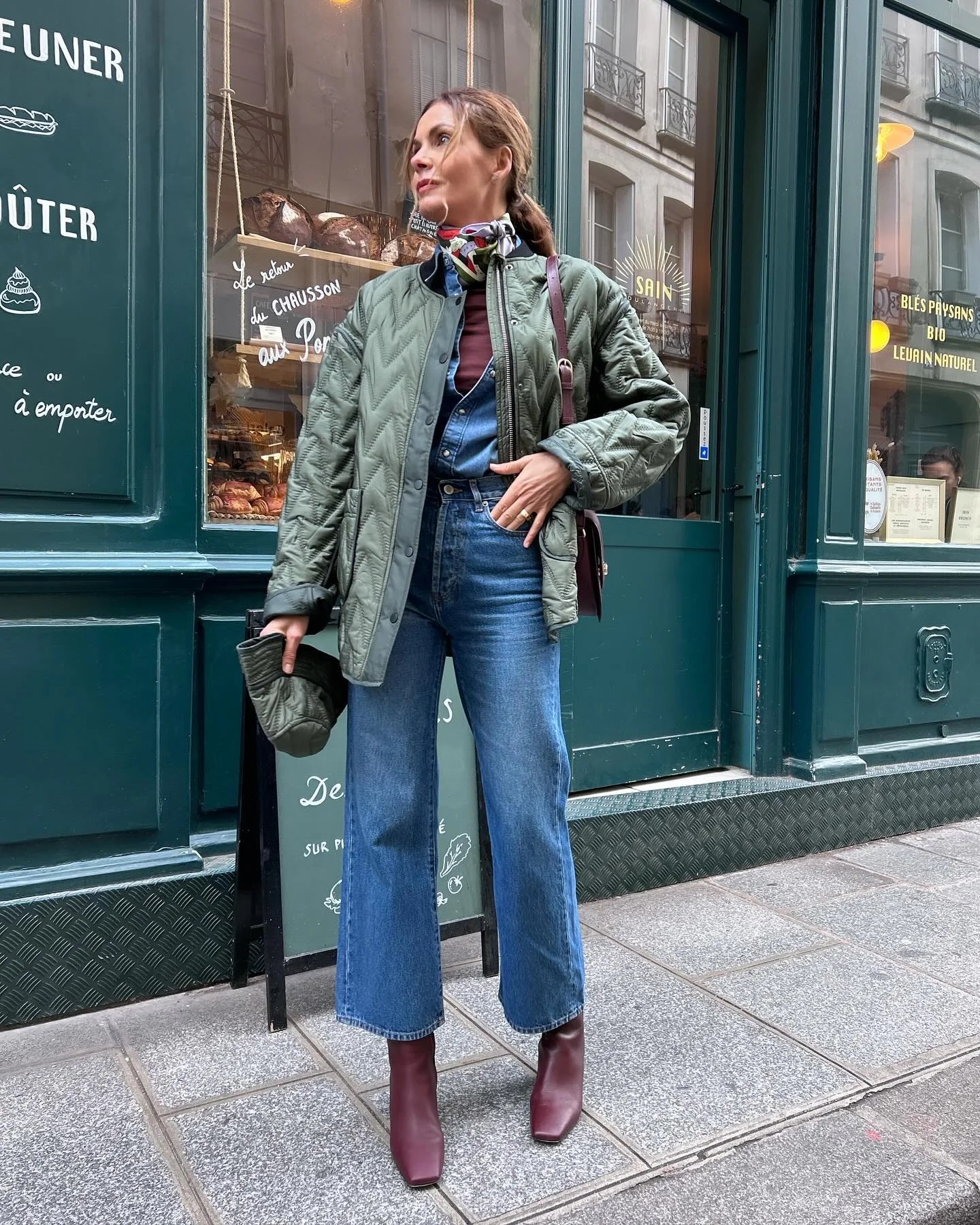 fall outfits with boots 2026 Quilted Jacket And Denim For Everyday Autumn Comfort