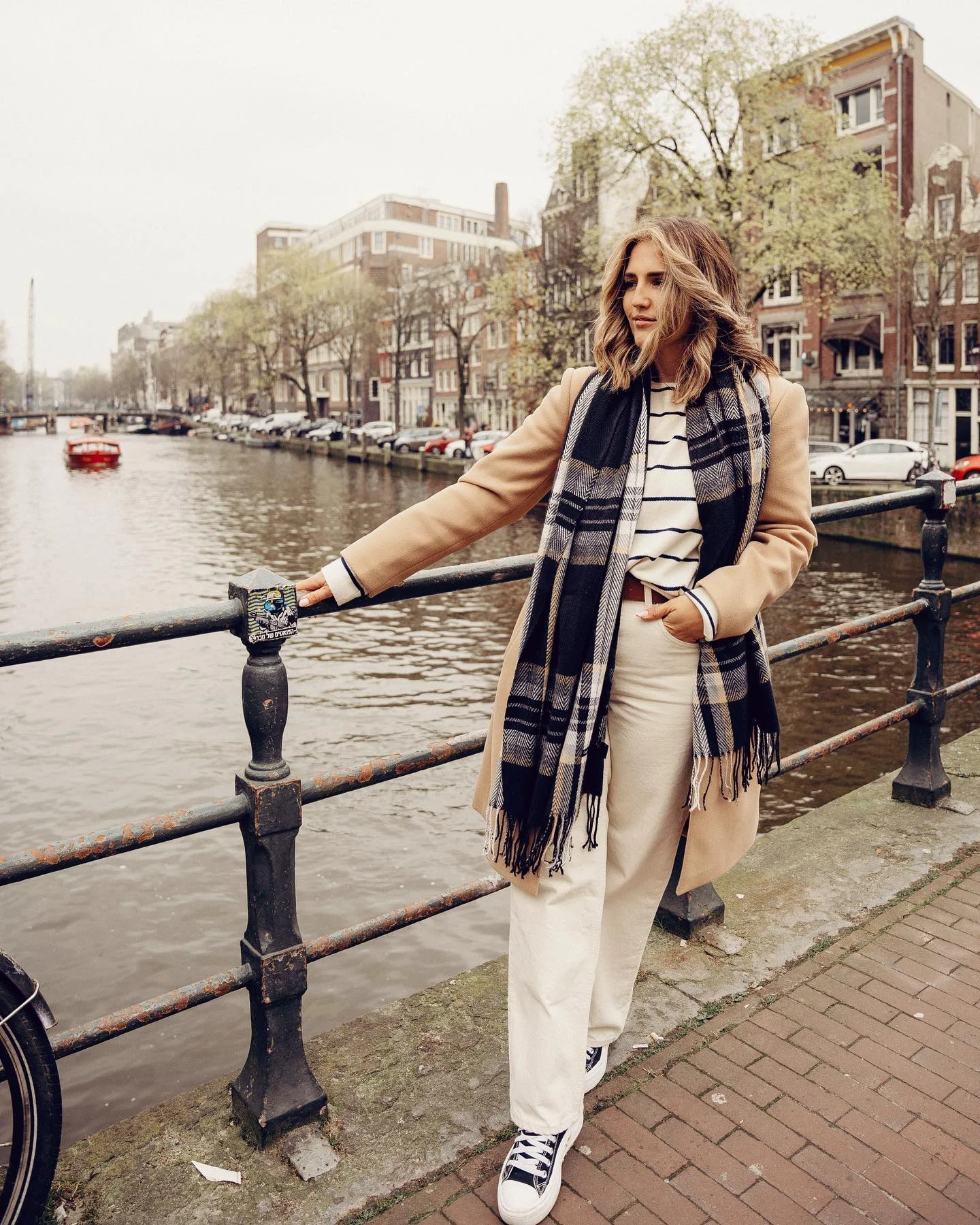 comfortable fall travel outfits 2026 European Canal Walk Style With Elevated Basics