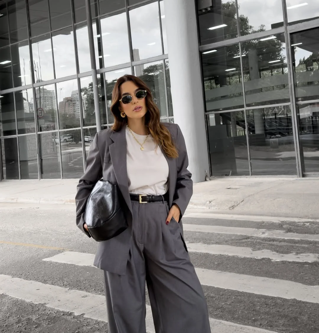 fall office outfits for women 2026 Oversized Tailoring That Feels Fresh And Relaxed