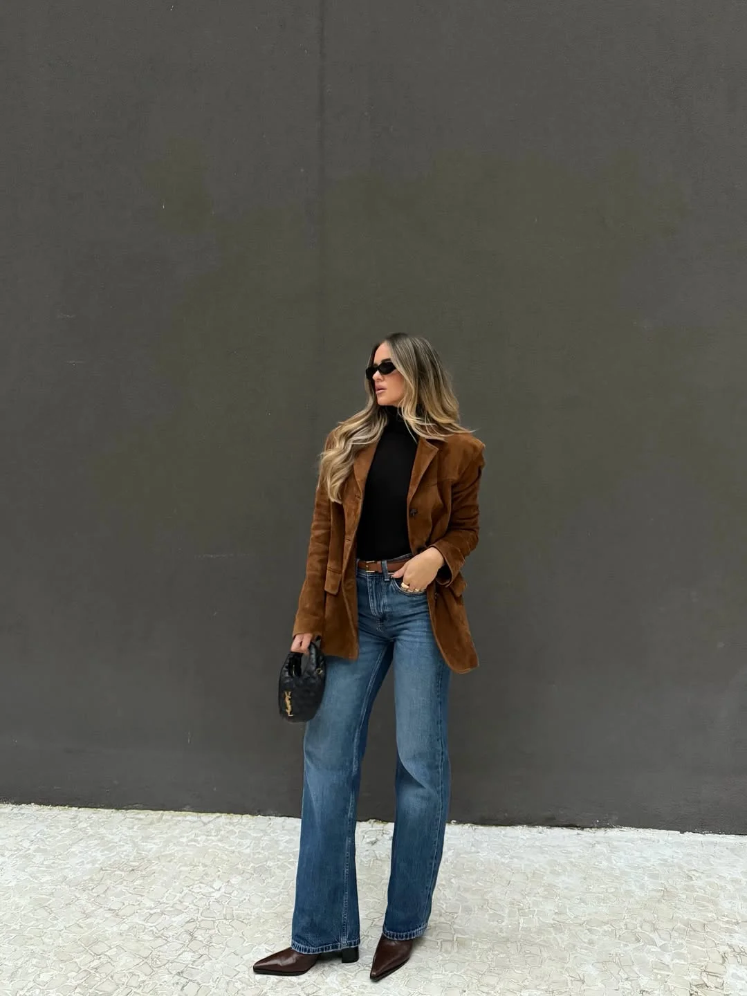 fall outfits with boots 2026 Relaxed Denim And Rich Autumn Neutrals
