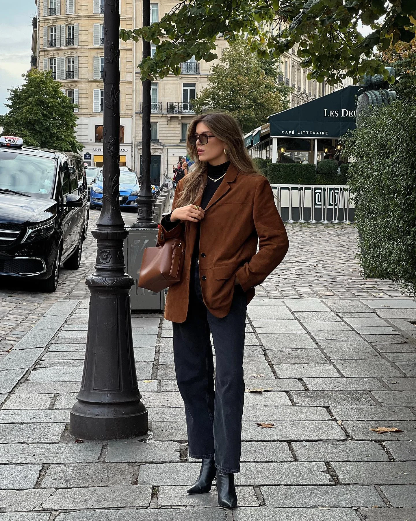 fall work outfits 2026 Rich Chocolate Leather For Elevated Business Casual Days